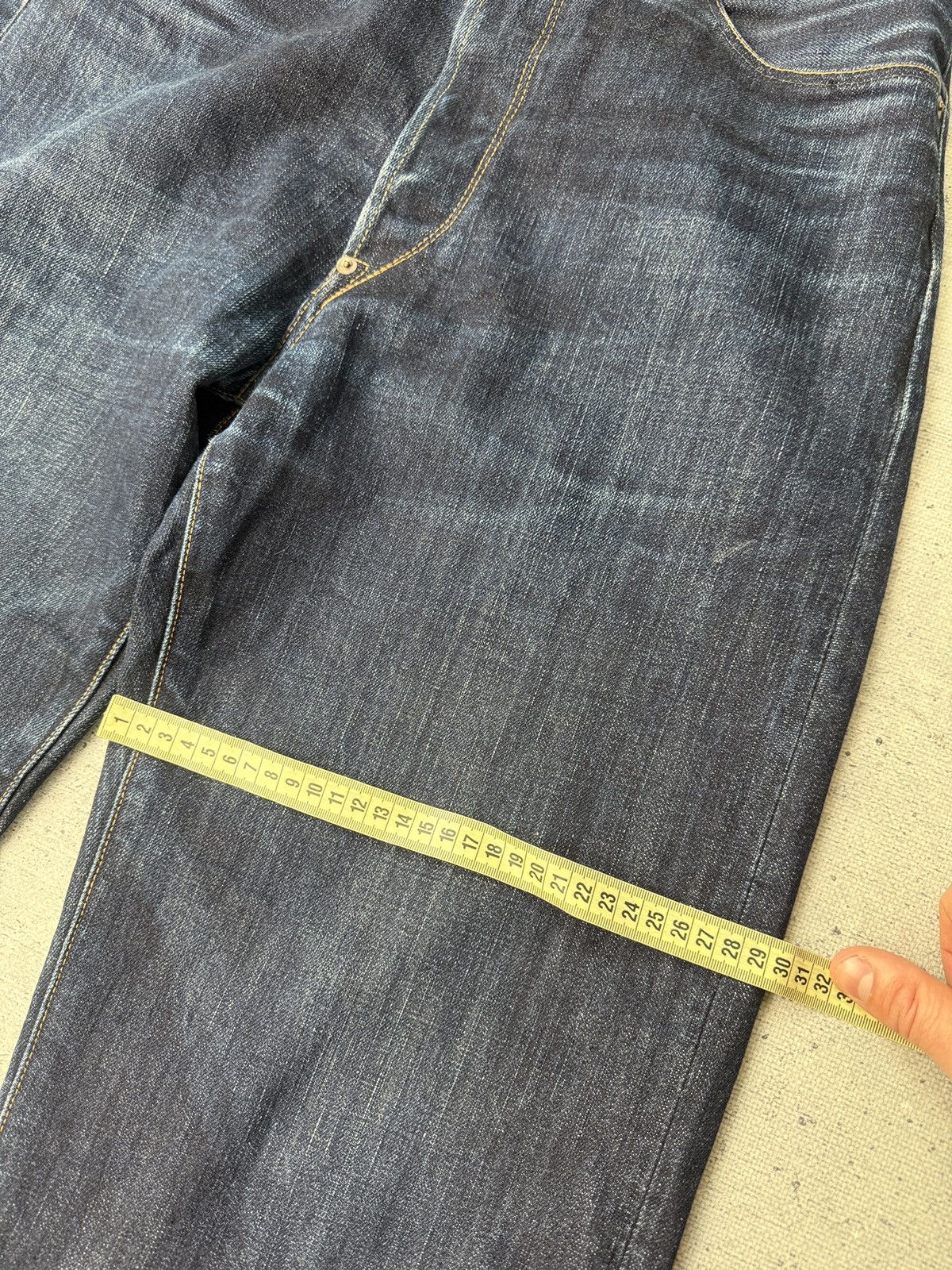 BLACK SIGN Black Sign Japan Vocalion Selvedge Denim Jeans Size 34 Size US 34 / EU 50 - 13 Thumbnail