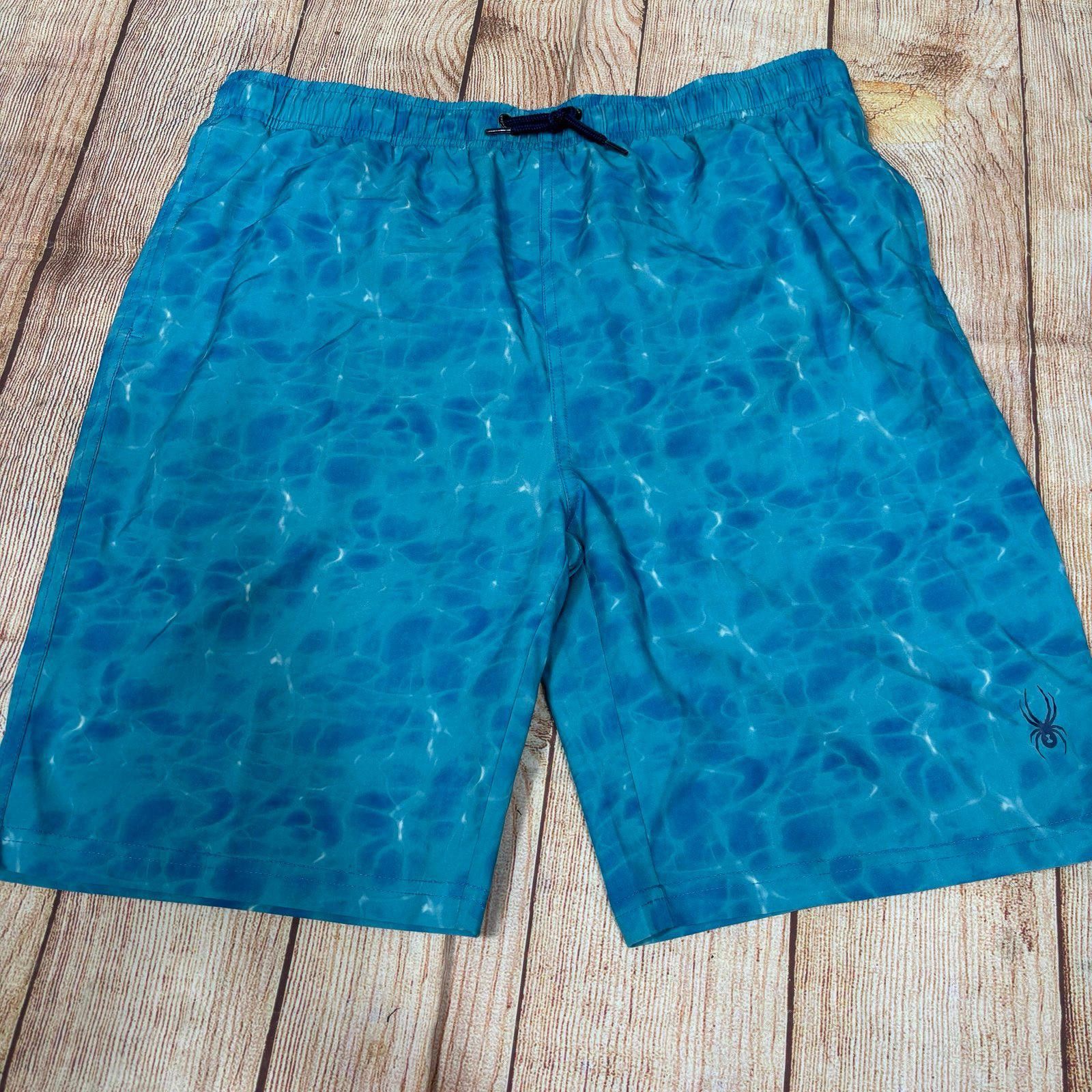 Spyder Spyder Boys' Blue Swim Shorts XL Size US 26 / EU 42 - 1 Thumbnail