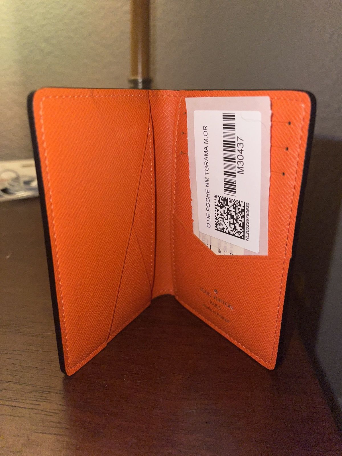 Louis Vuitton Louis Vuitton Taigarama Tangerine Pocket Organizer Wallet Size ONE SIZE - 4 Thumbnail