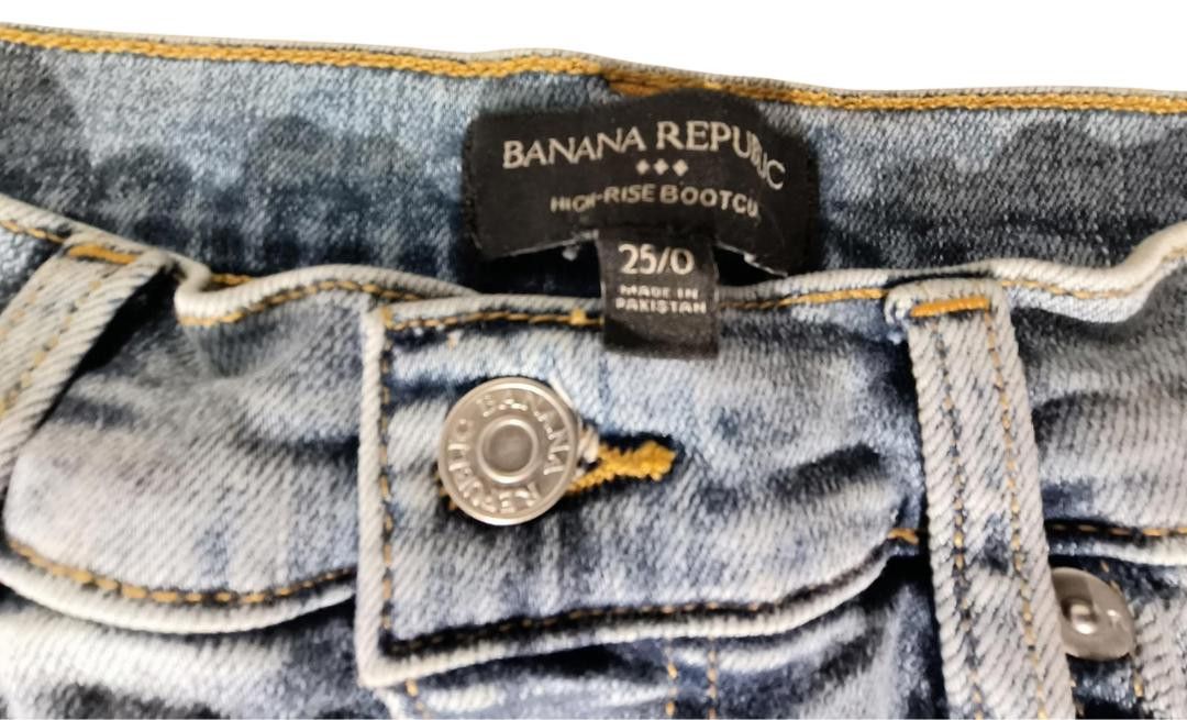 Banana Republic Banana Republic Relaxed Bootcut Women's Blue Jeans Size 25 Size 28" / US 6 / IT 42 - 8 Thumbnail