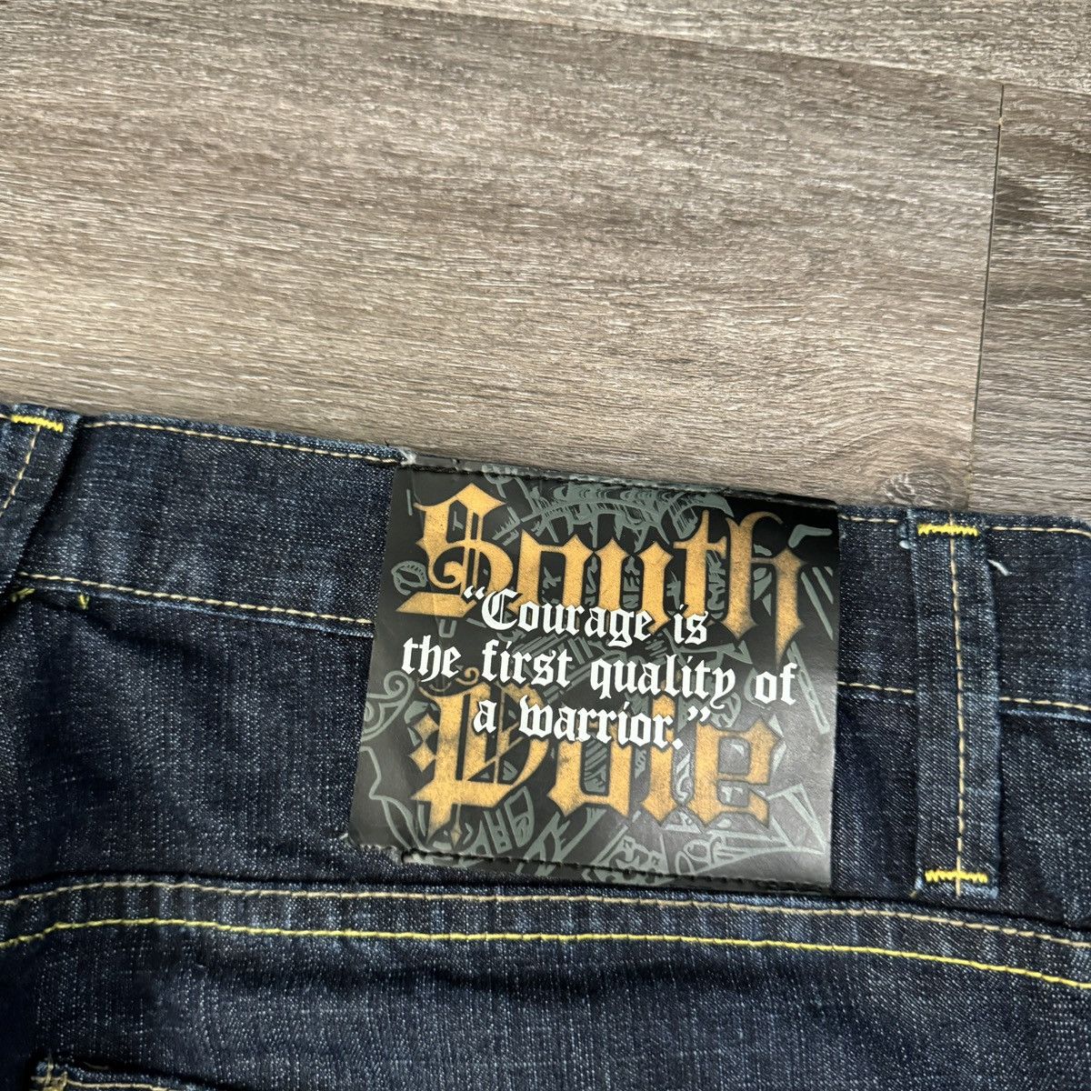 JNCO × Southpole × Vintage Rare Vintagw y2k Southpole baggy crazy embroidered jeans Size US 38 / EU 54 - 5 Thumbnail