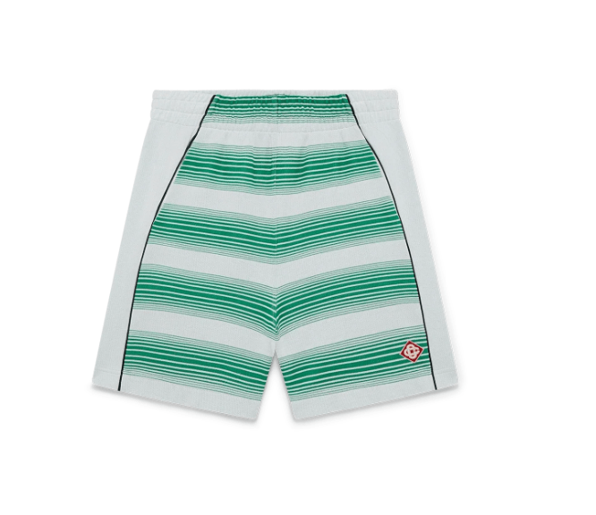 Casablanca o1mle0326 Interlock Sweatshorts Gradient Stripe Size US 30 / EU 46 - 1 Thumbnail