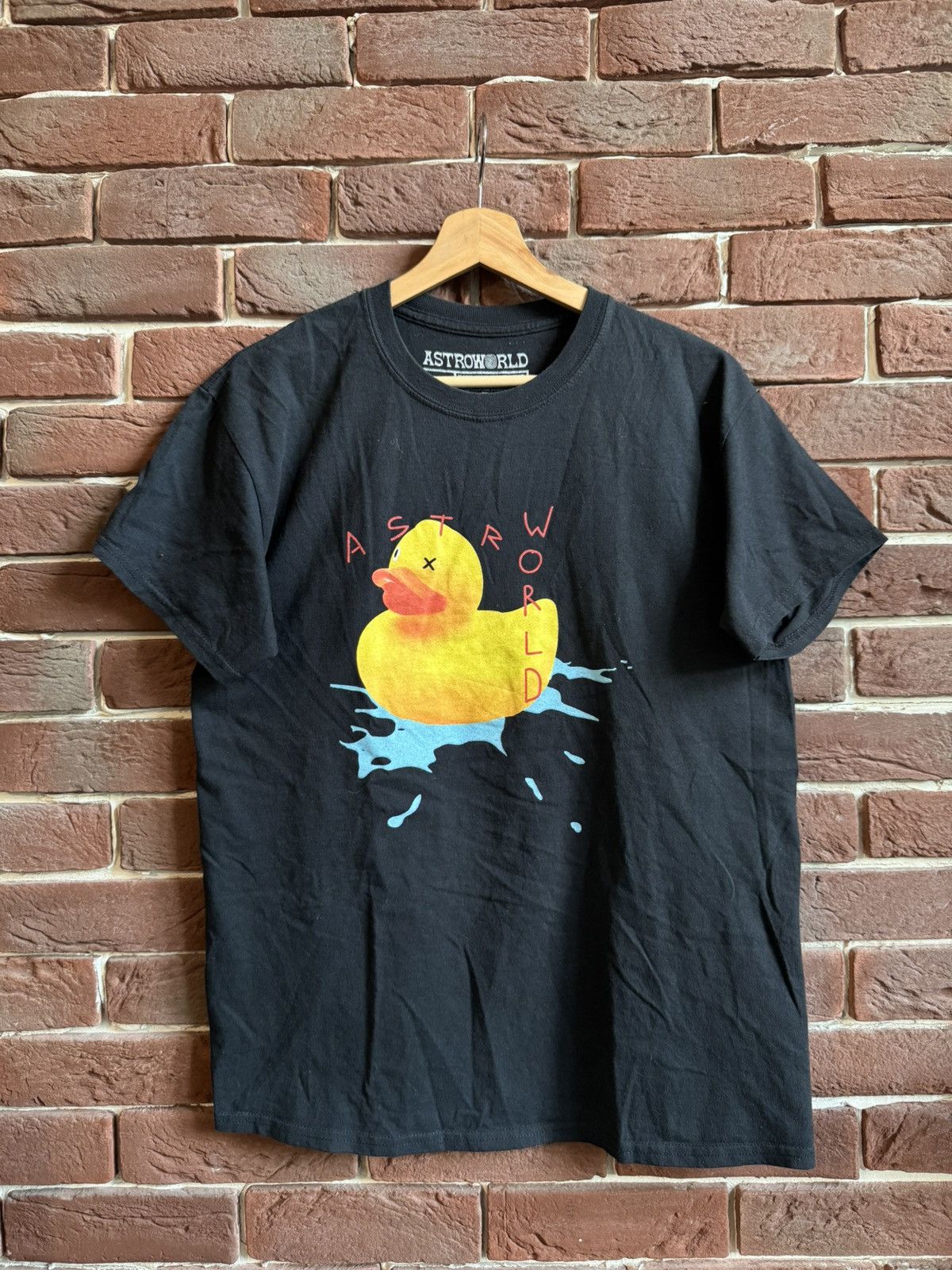 Travis Scott Astroworld 2019 Europe Tour T-shirt Rap Band M
