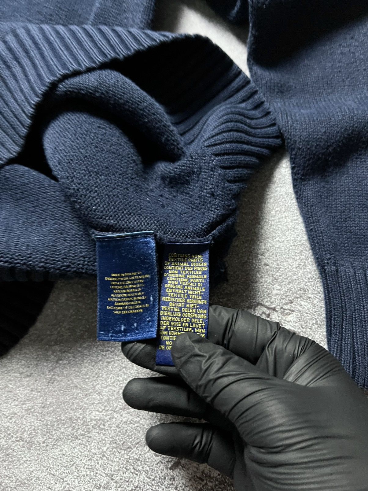Polo Ralph Lauren Vintage Ralph Lauren Sweater 1/3 Zip Old Money Chief Keef L Size US L / EU 52-54 / 3 - 7 Thumbnail