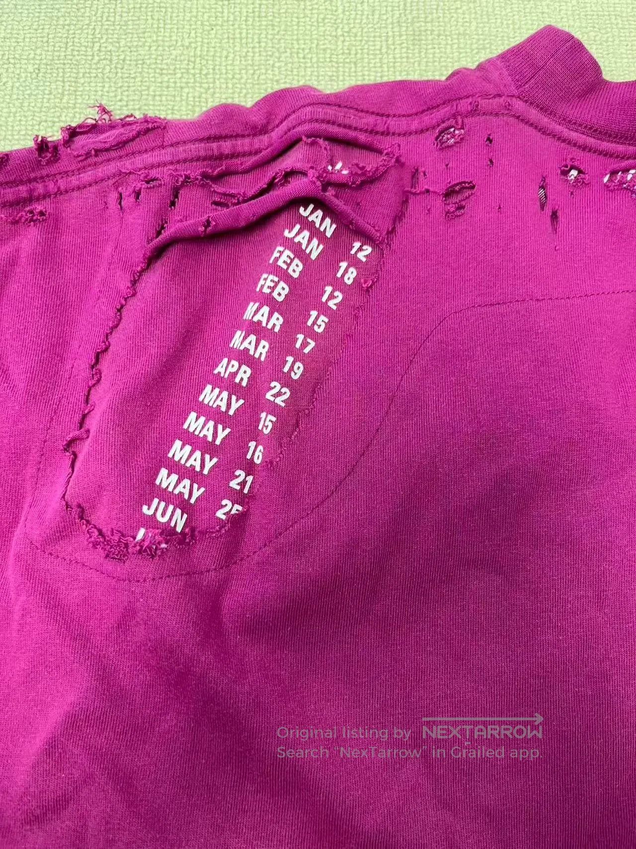 Other Balenciaga Logo Distressed Faded T-shirt. Size M / US 6-8 / IT 42-44 - 3 Thumbnail