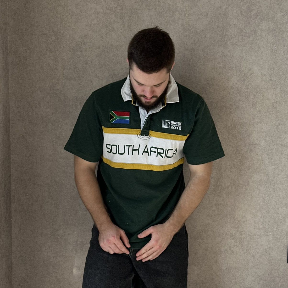 Grailed × Hypebeast × Y/Project Vintage South Africa Polo Rugby World Cup 2015 Sportwear Size US L / EU 52-54 / 3 - 1 Thumbnail