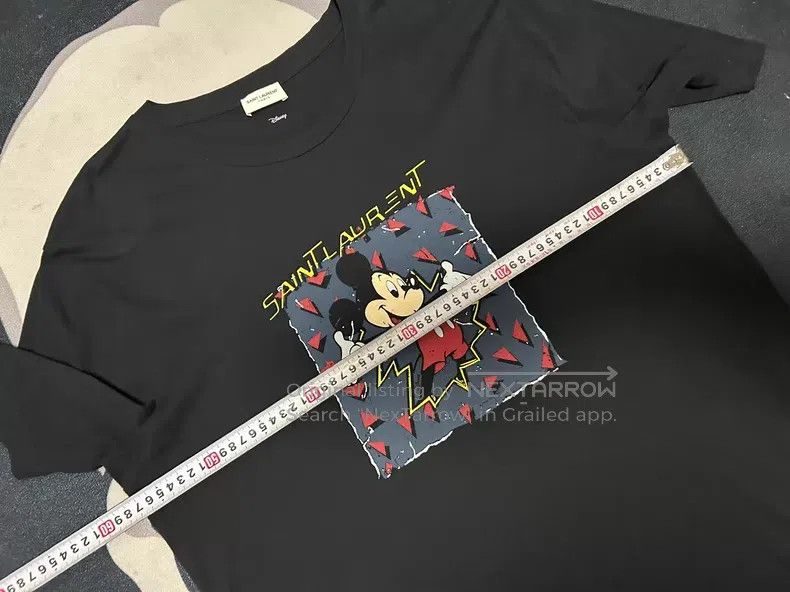 Saint Laurent Paris Saint Laurent Paris Short-sleeve T-shirt with classic Disn Size US L / EU 52-54 / 3 - 4 Thumbnail