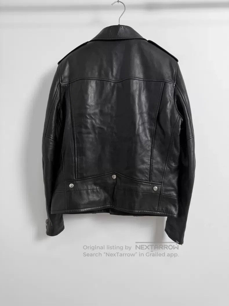 Saint Laurent Paris Saint Laurent Paris Black Biker Jacket i Size US L / EU 52-54 / 3 - 2 Thumbnail