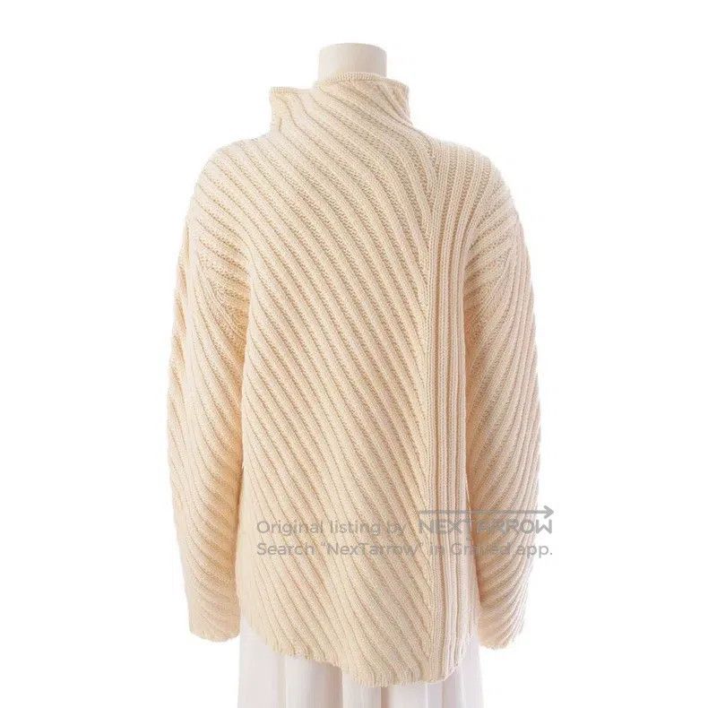 Hermes Hermes Wool High-Neck Knit Sweater Size L / US 10 / IT 46 - 4 Thumbnail