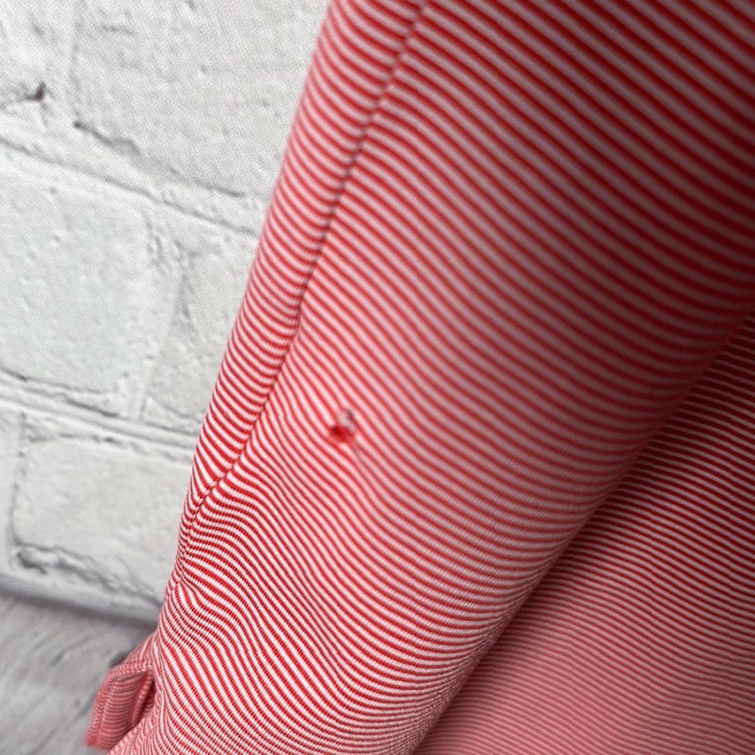 Peter Millar Peter Millar Summer Comfort Sean Polo Shirt Mens L Red Stripe Stretch Jersey Size US L / EU 52-54 / 3 - 7 Thumbnail
