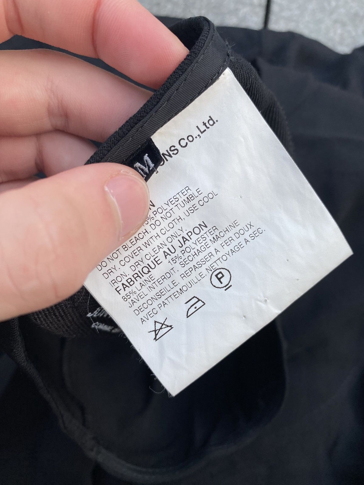 Comme des Garcons cdg by junya watanabe ss01 wool skrit x japanese brand Size 26" / US 2 / IT 38 - 4 Thumbnail