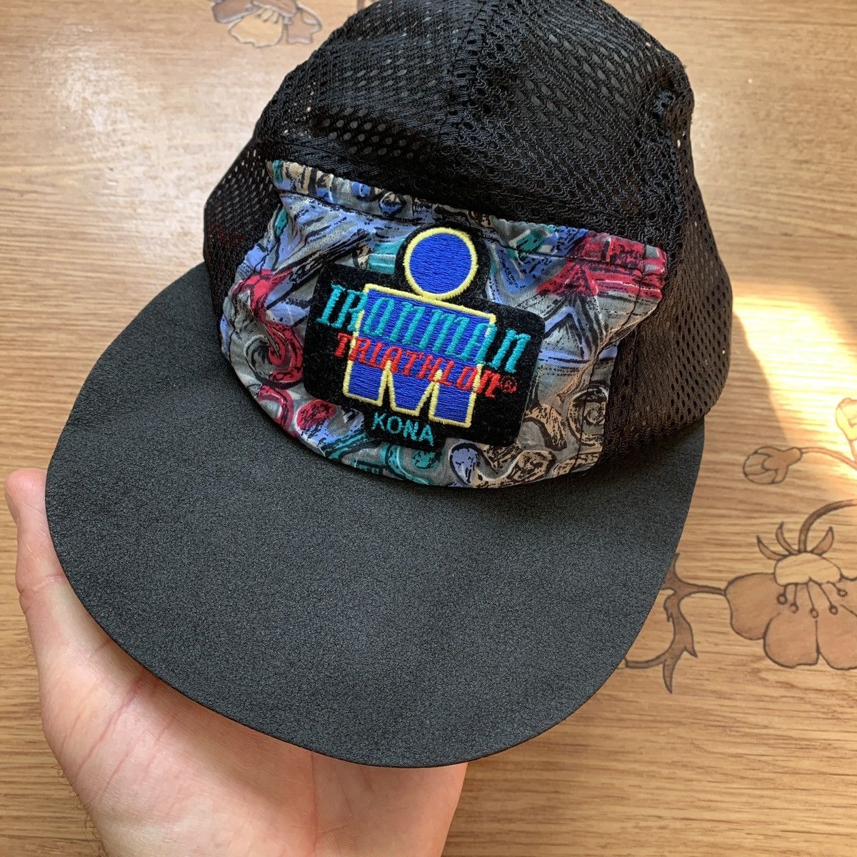 Vintage Vintage Ironman Triatlon Kona Cap Hat Size ONE SIZE - 3 Thumbnail