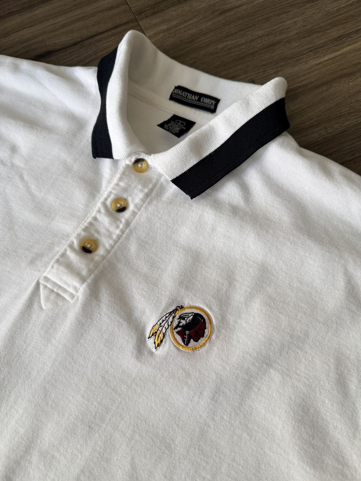Other Vintage 90s Jonathan Corey Washington Redskins polo Size US L / EU 52-54 / 3 - 2 Thumbnail