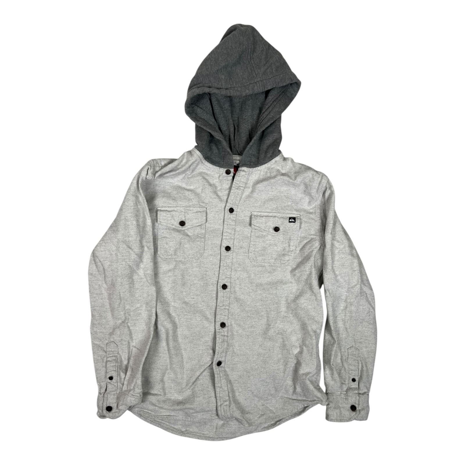 Quiksilver Vintage Quiksilver Hoodie Size M Sweatshirt Surf Skater Beac Size US M / EU 48-50 / 2 - 1 Thumbnail
