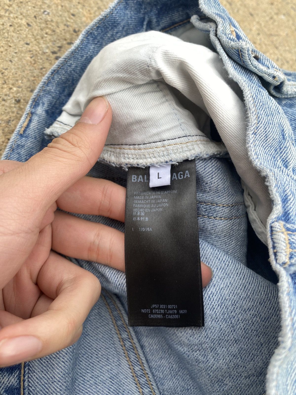 Balenciaga Balenciaga Baggy Denim Size US 32 / EU 48 - 5 Thumbnail