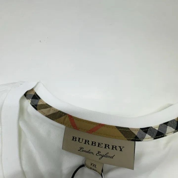 Burberry Burberry Burberry Embroidered Horse Casual White T-Shirt-2 Size US XXL / EU 58 / 5 - 4 Thumbnail