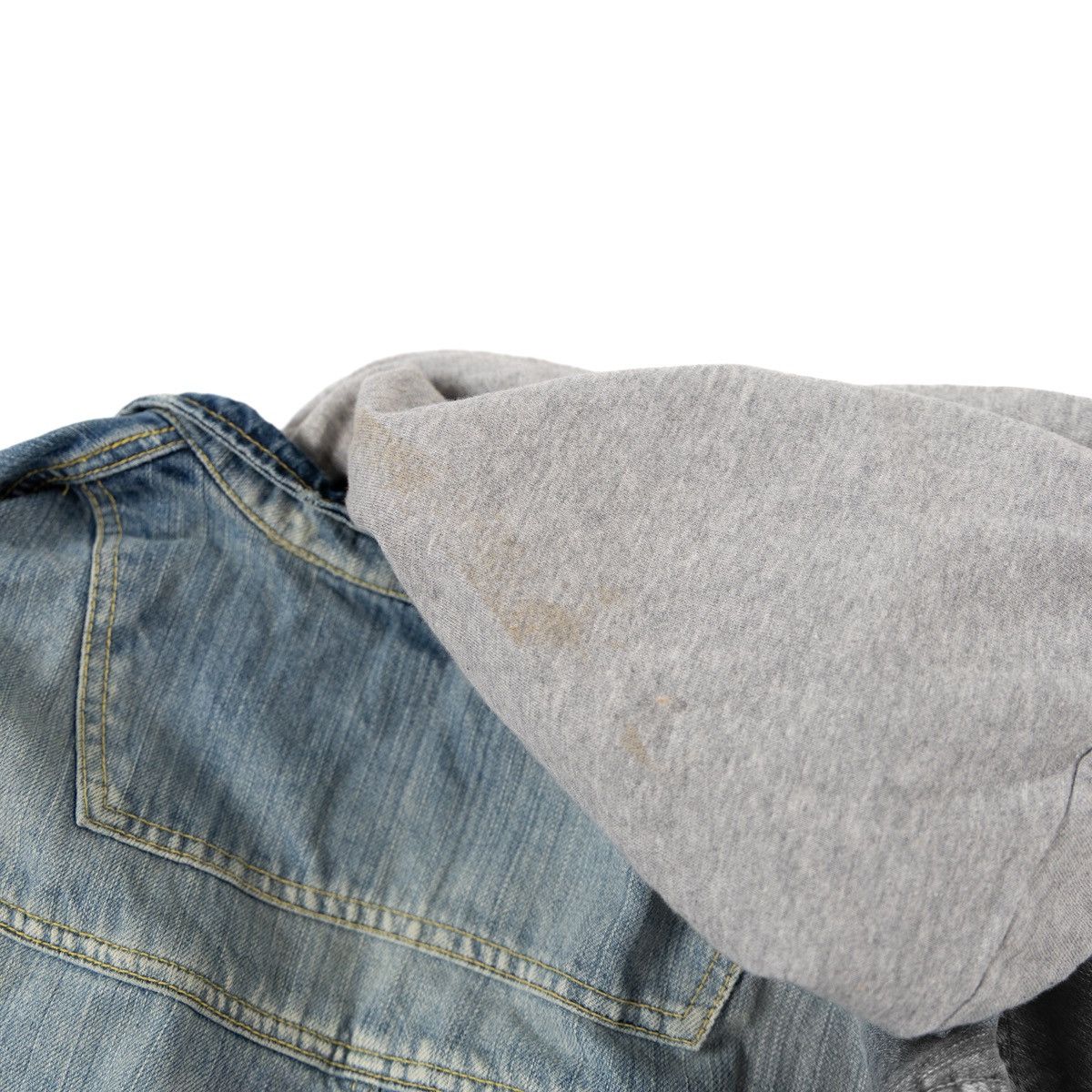 Jack & Jones Jack & Jones Mens Denim Jacket Hooded Japan Print Vintage Size US M / EU 48-50 / 2 - 9 Thumbnail