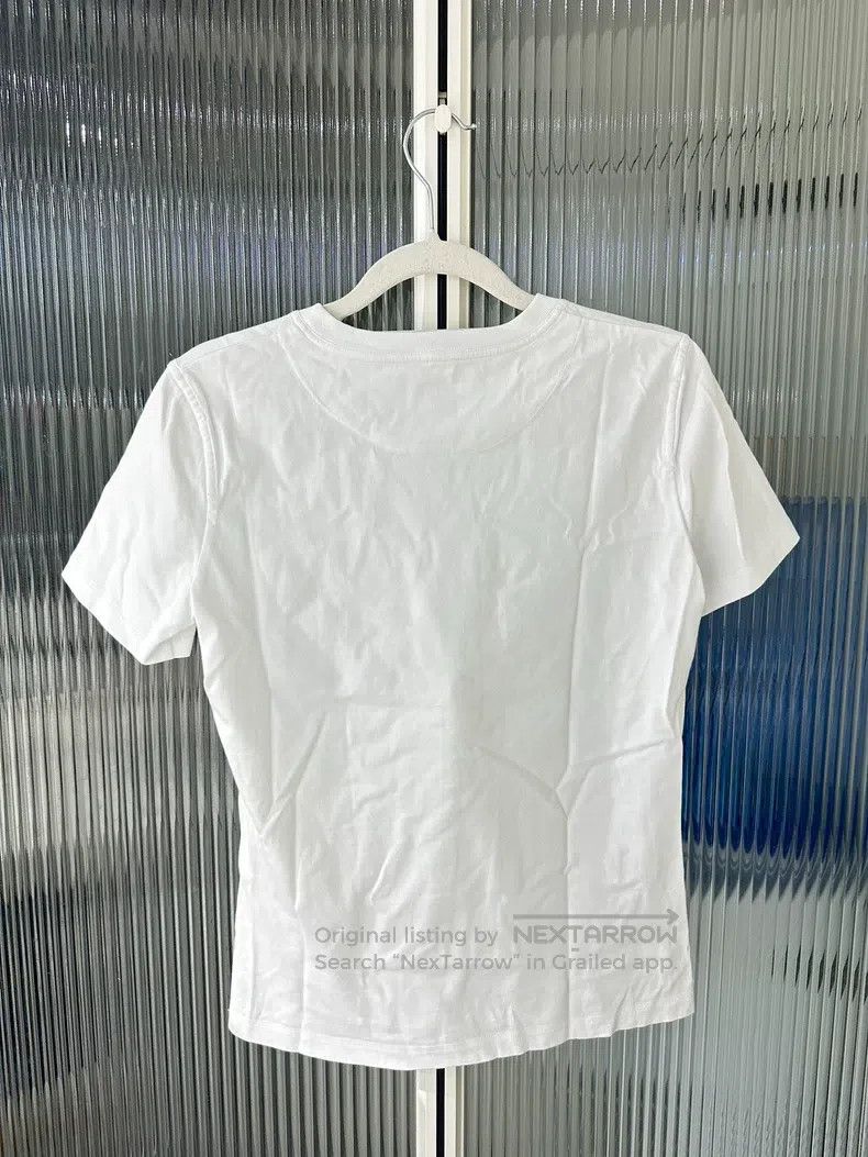 Hermes Hermes White embroidered short-sleeve dress Size XS / US 0-2 / IT 36-38 - 2 Thumbnail