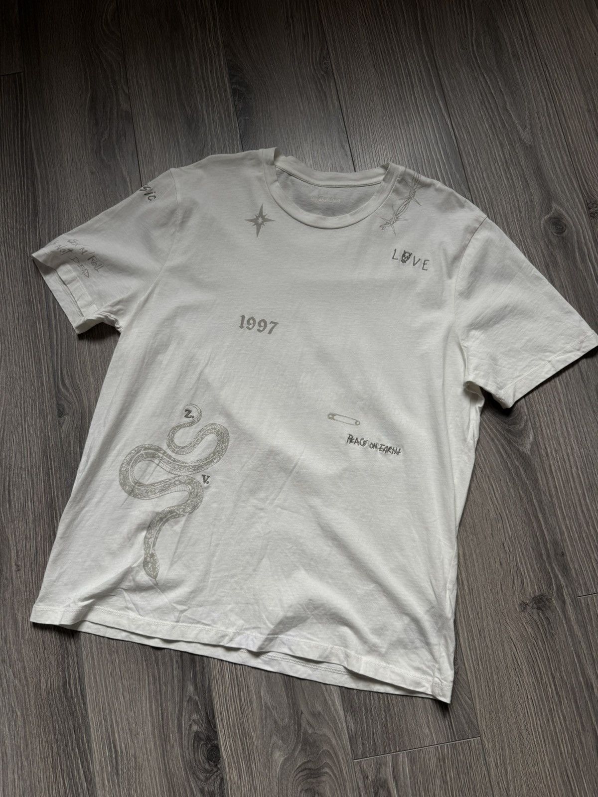 Zadig & Voltaire Zadig & Voltaire TOMMY HC MULTI TATTOO Shirt XL Size US XL / EU 56 / 4 - 1 Thumbnail
