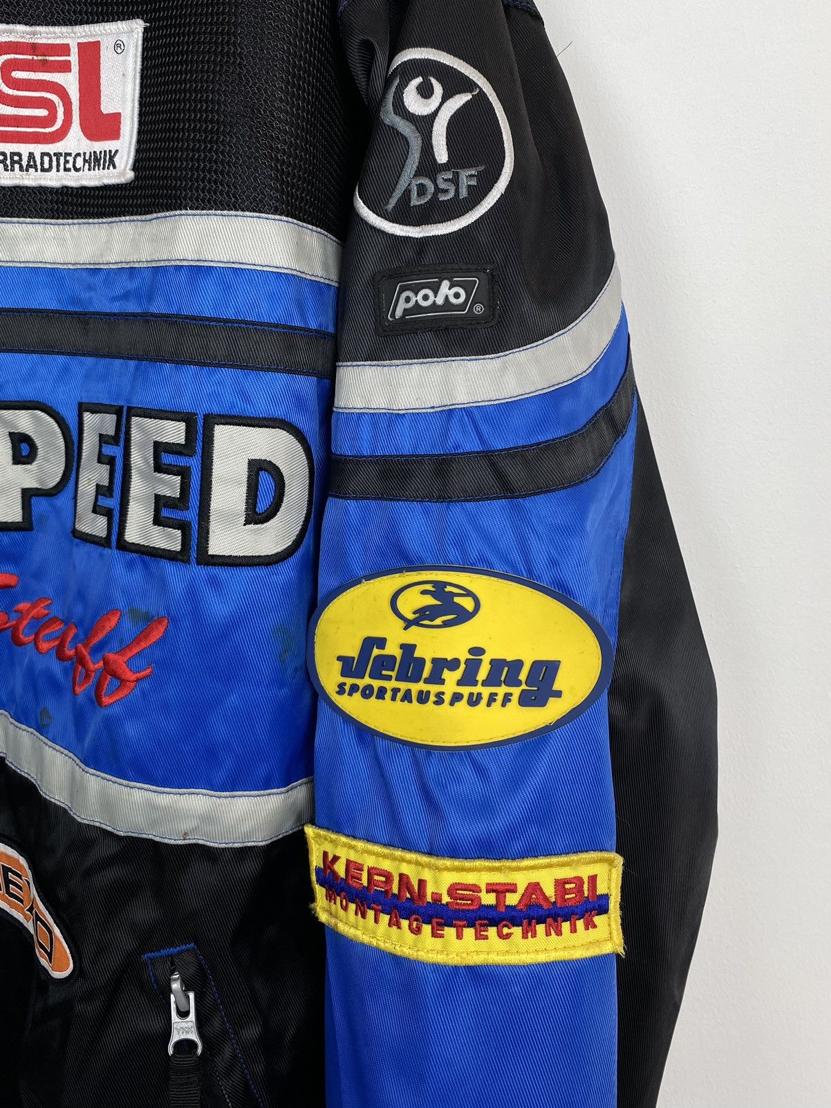 Vintage Racing Jacket High Speed Moto Team Y2K Vintage F1 NASCAR Size US XXL / EU 58 / 5 - 7 Thumbnail