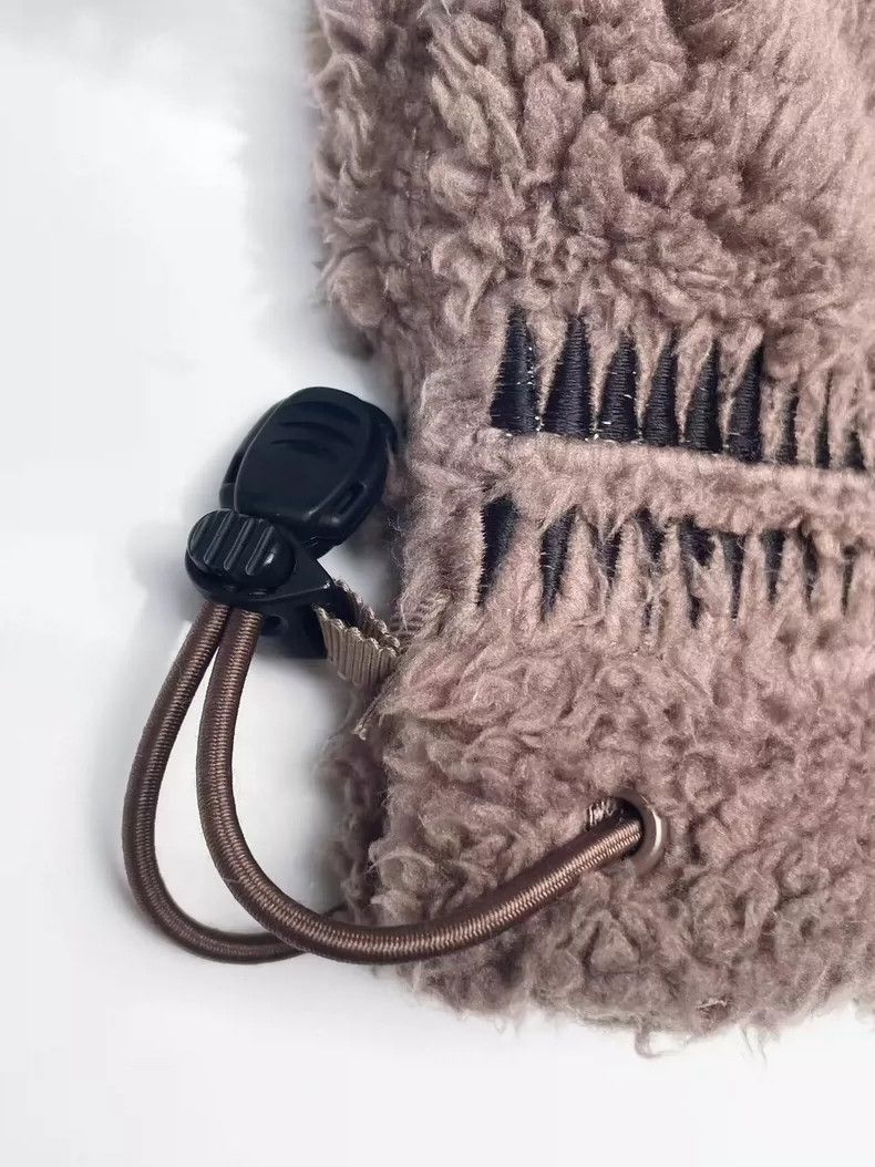 Undercover Undercover Polar fleece serrated neck scarf Size ONE SIZE - 4 Thumbnail