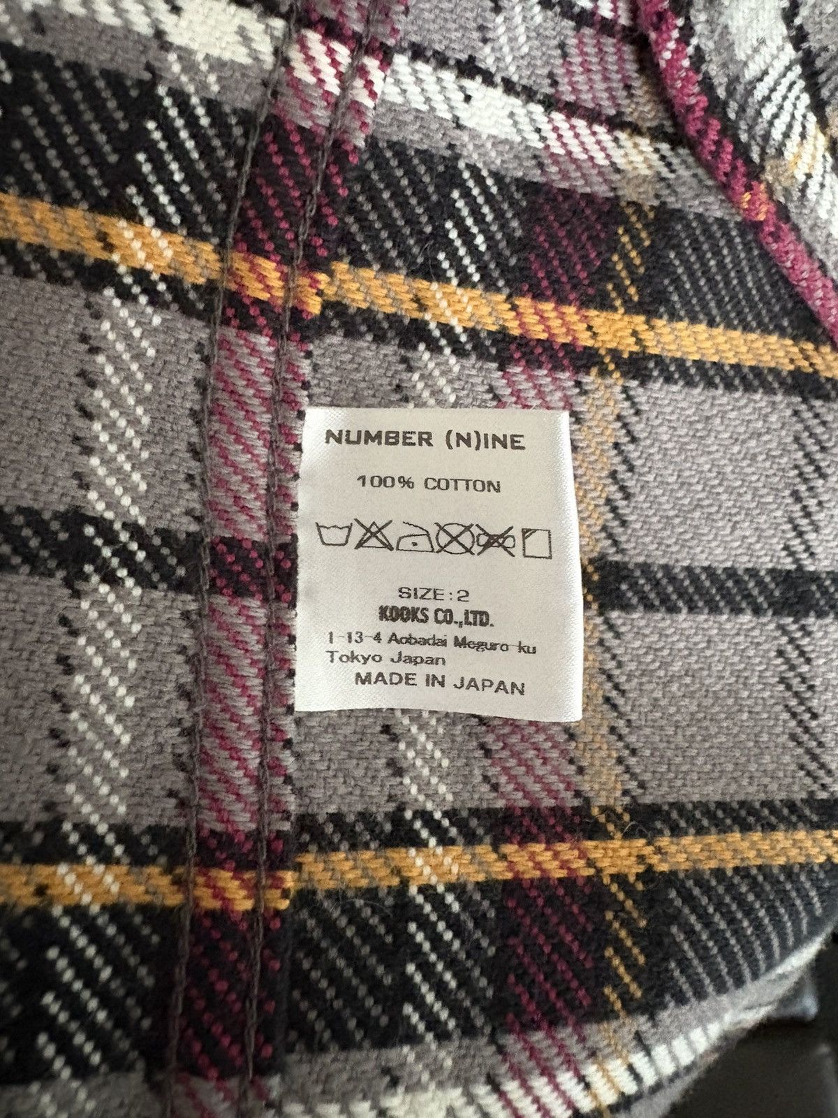 Number (N)ine Number (N)ine longsleeve button up Size US S / EU 44-46 / 1 - 4 Thumbnail
