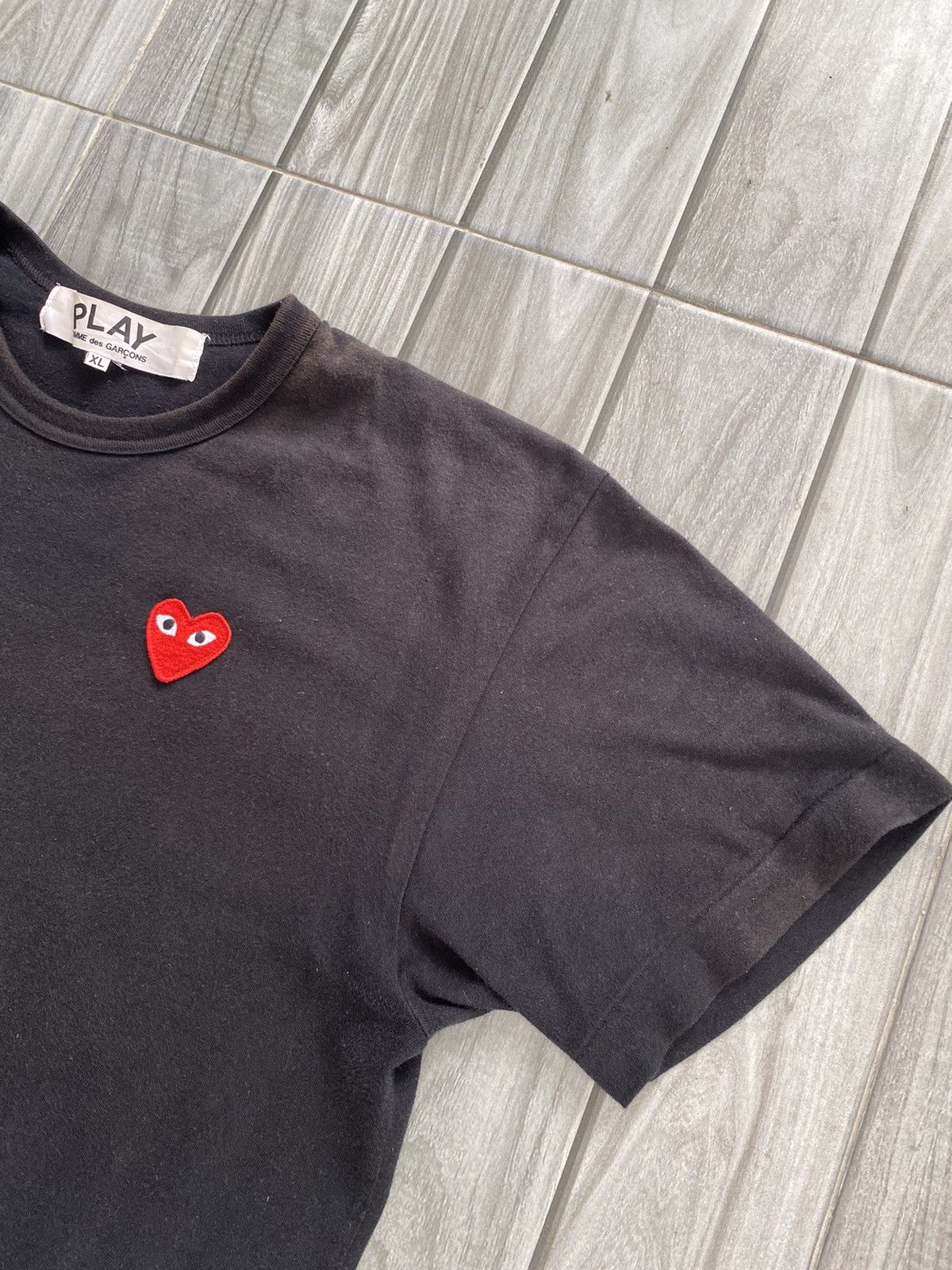 Comme des Garcons Comme des garcons red heart tshirt Size US XL / EU 56 / 4 - 2 Thumbnail