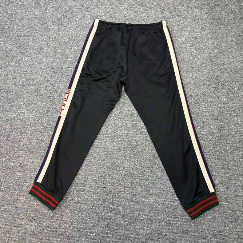 Gucci Gucci Size L Double-sided stitching drawstring trousers si Size US 32 / EU 48 - 2 Thumbnail
