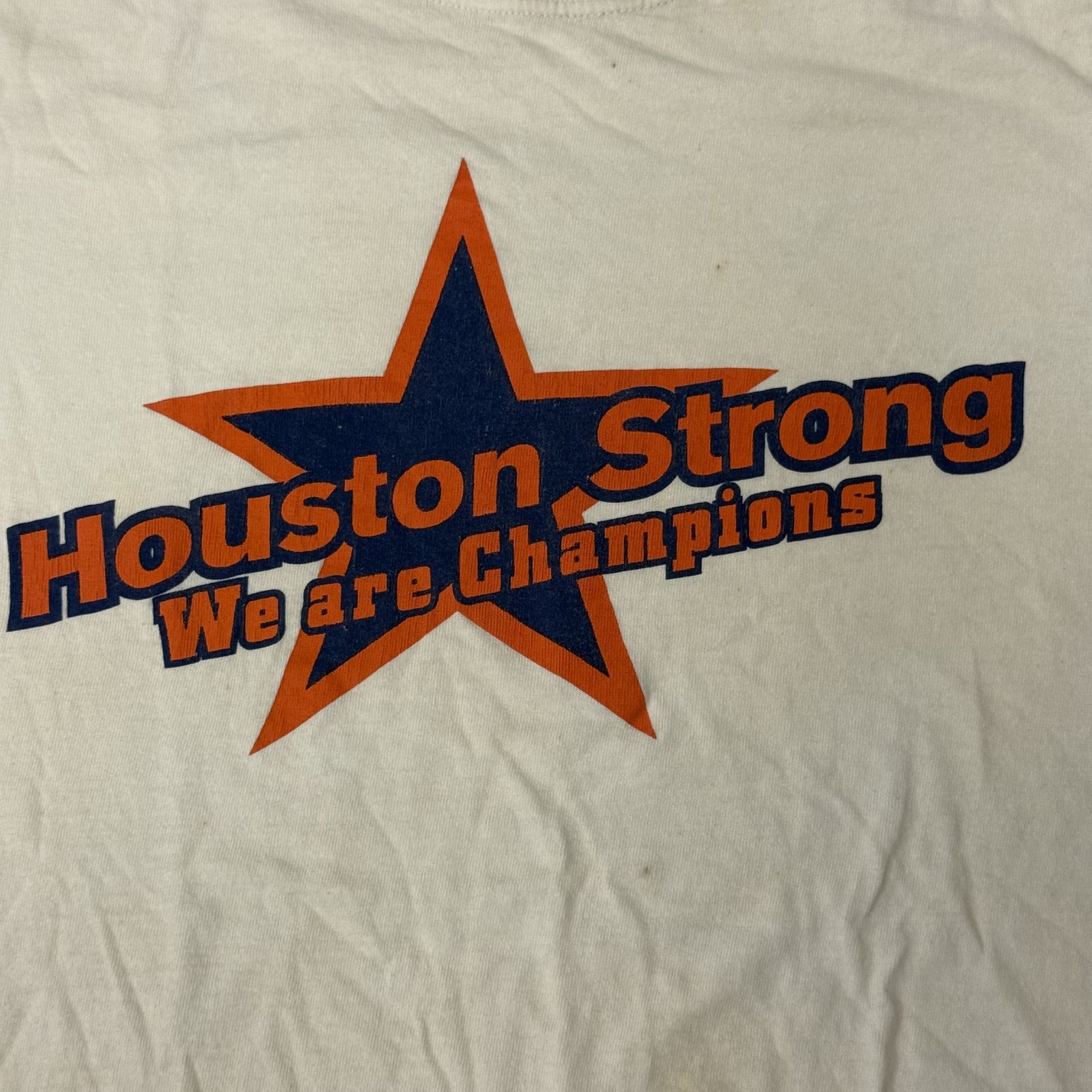Other 80's MLB Astros HOUSTON STRONG We Are CHAMPIONS Baseball Tee Size US M / EU 48-50 / 2 - 2 Thumbnail