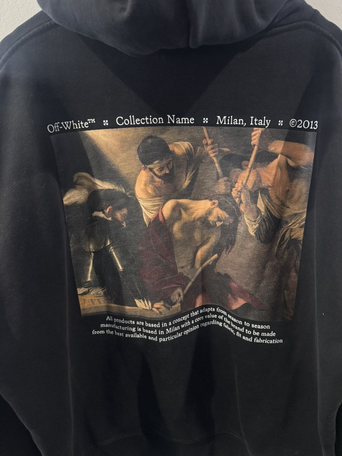 Off-White Off-White Caravaggio Hoodie Size US XL / EU 56 / 4 - 3 Thumbnail