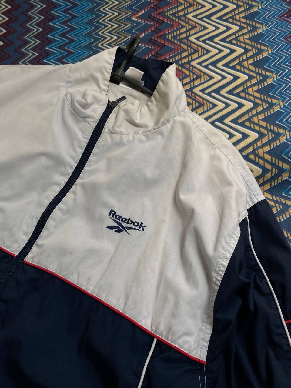 Reebok Man Light Jacket Reebok Vintage Basic Logo Y2k Size US L / EU 52-54 / 3 - 6 Thumbnail