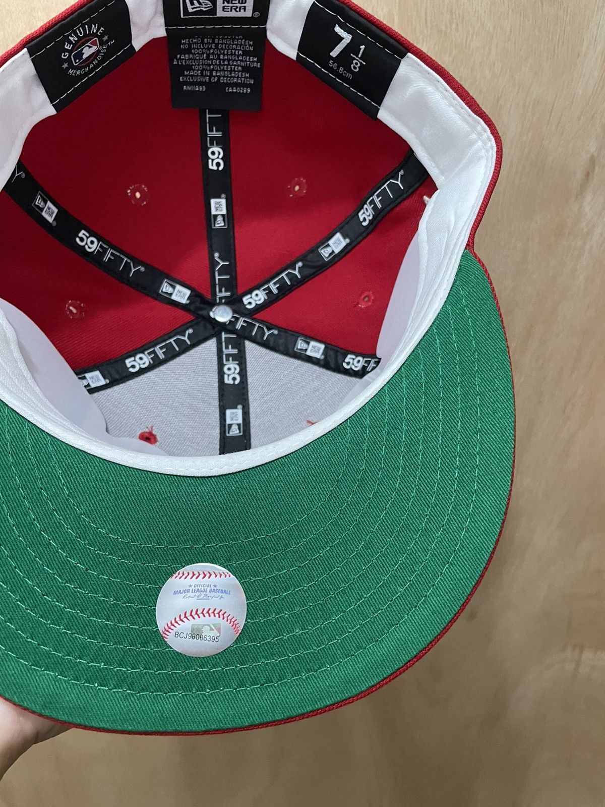 New Era Myfitteds stl Louis cardinals bob gibson hall of fame 7 1/8 Size ONE SIZE - 5 Thumbnail