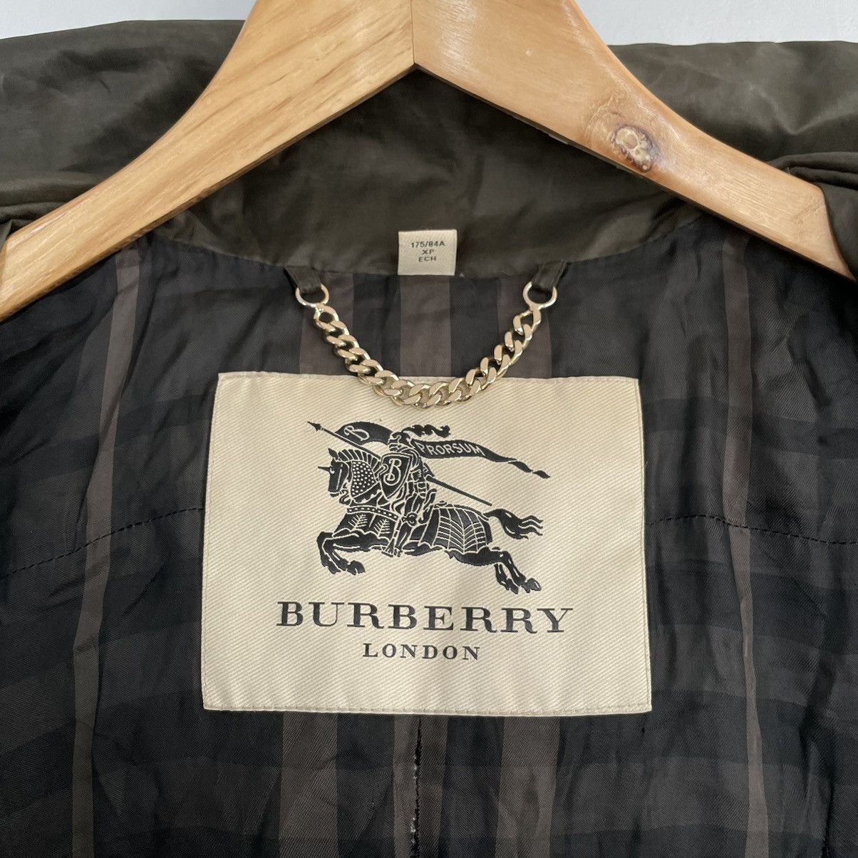 Burberry × Designer Burberry London Women’s down jacket coat size Small Size XS / US 0-2 / IT 36-38 - 8 Thumbnail
