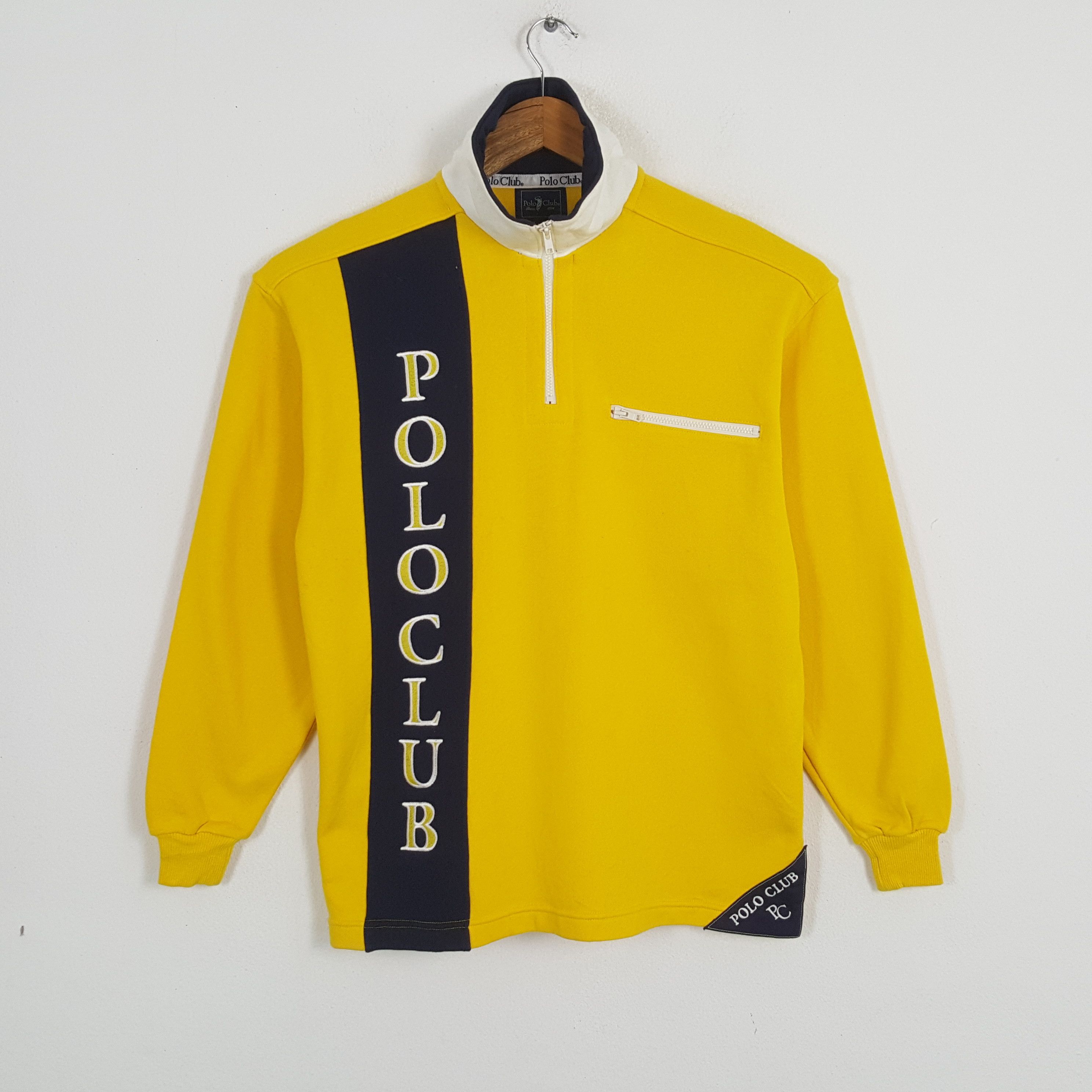 Vintage POLO CLUB American Fashion Style Sweatshirts