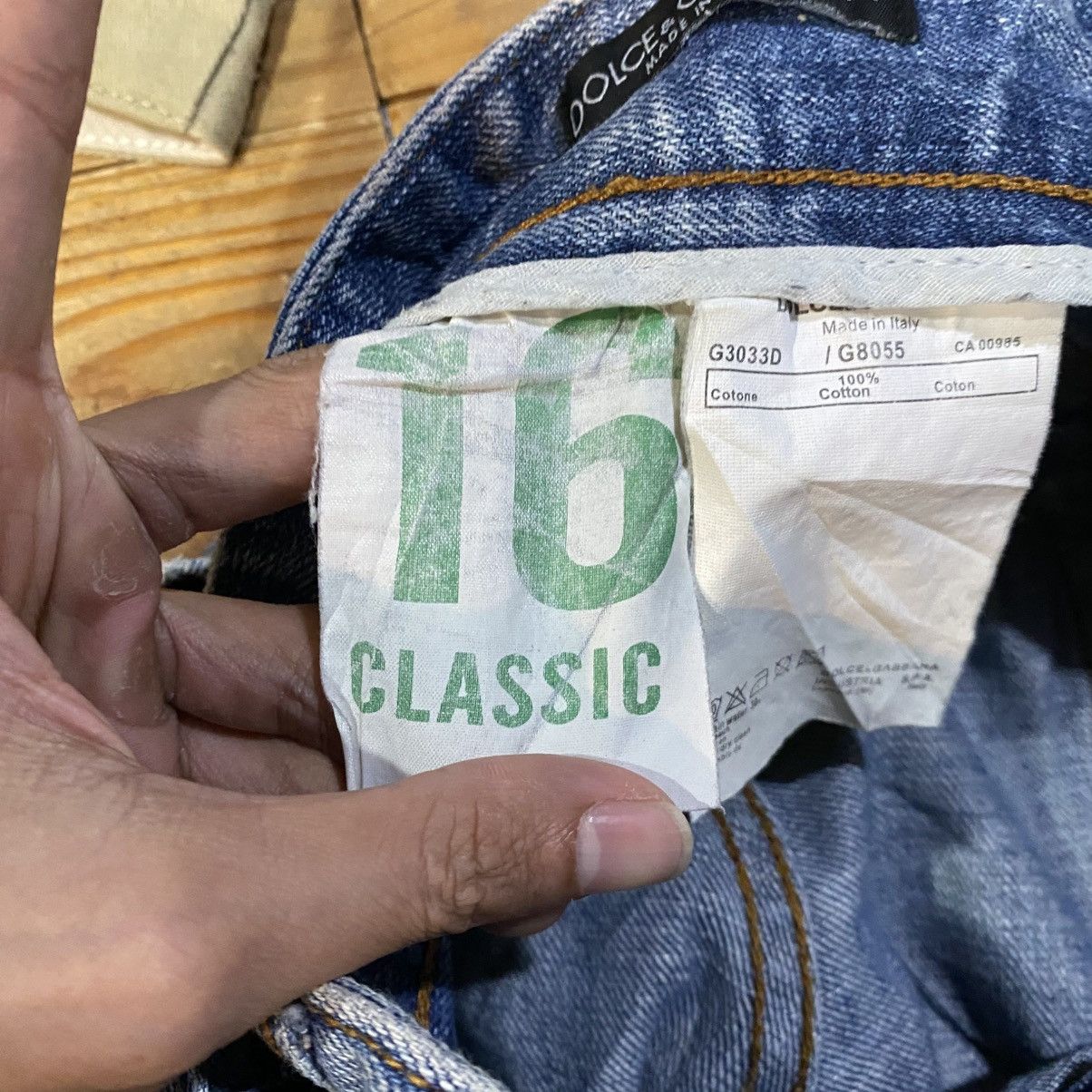 Dolce & Gabbana Vintage Y2K Dolce & Gabbana Straight Cut Denim Jeans Size US 36 / EU 52 - 16 Thumbnail