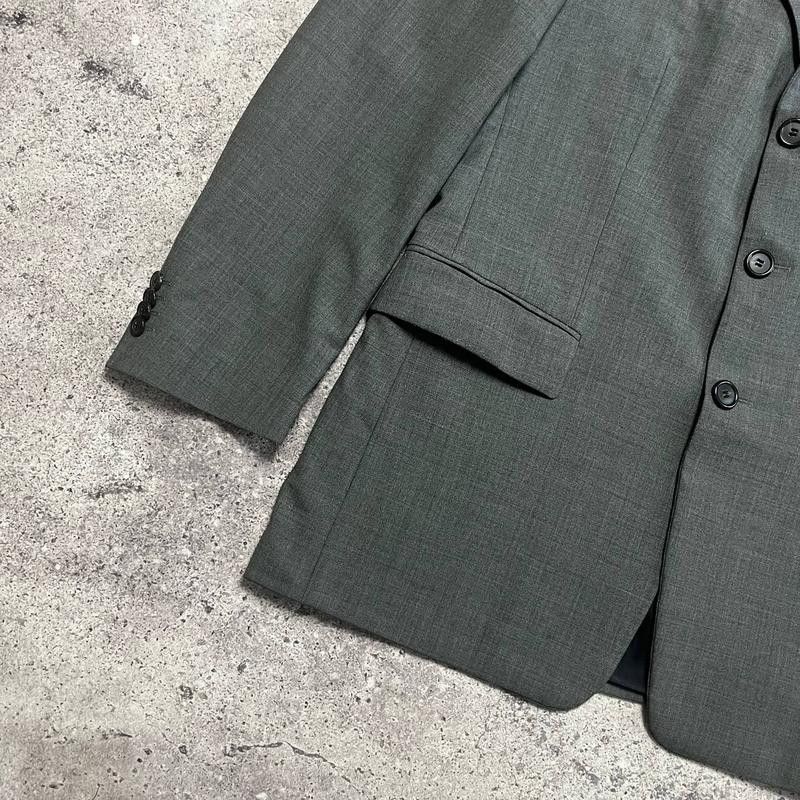 Hugo Boss × Vintage Hugo Boss Men's Wool Classic Gray Blazer Size 36 US 46 EU Size 36R - 2 Thumbnail