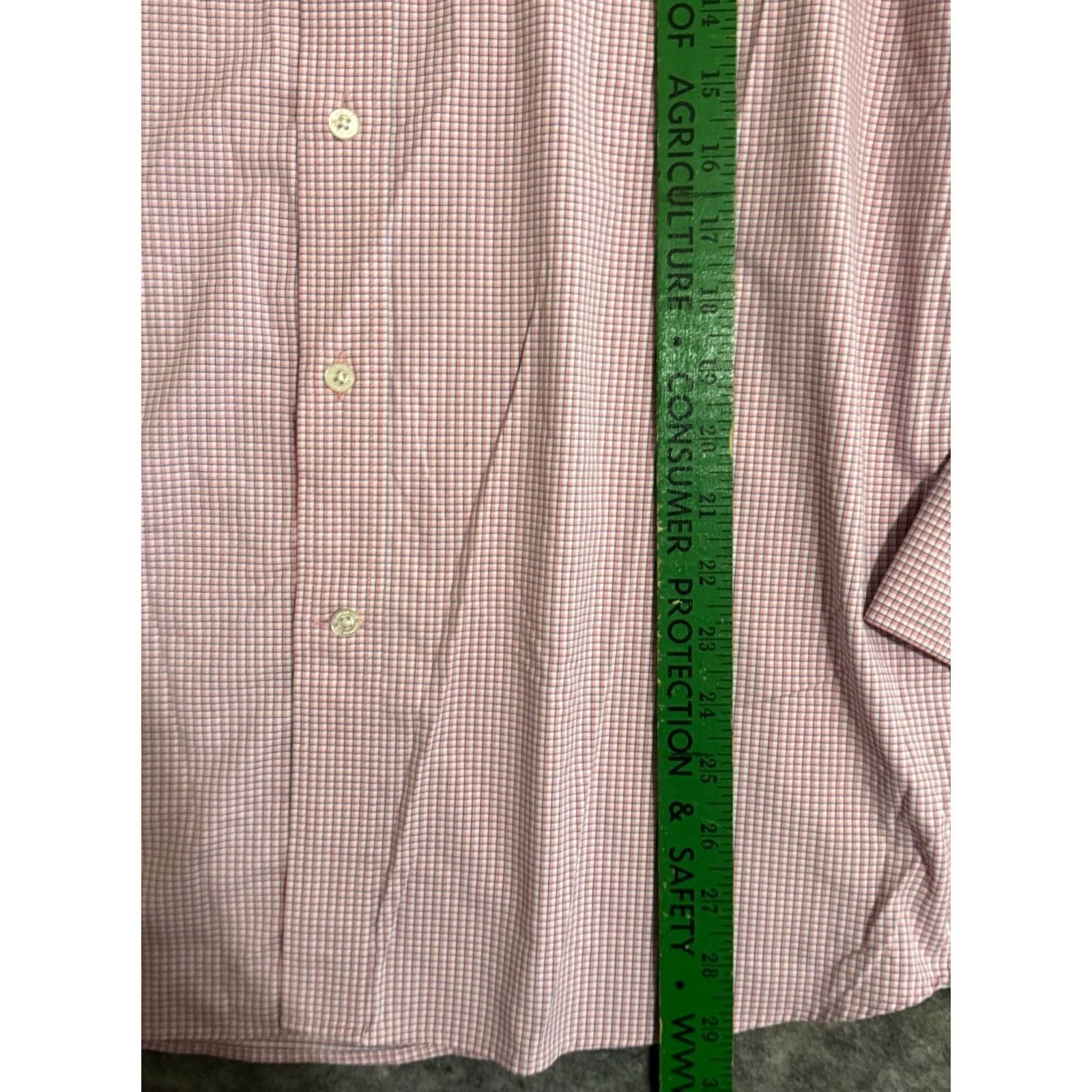 Southern Tide Southern Tide Plaid Button Up Shirt Men's Pink Long Sleeve Medium Size US M / EU 48-50 / 2 - 3 Thumbnail