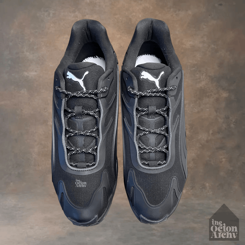 Puma Puma Inhale Tech 'Street X-Black 402869-01 Used No Insoles Size US 12 / EU 45 - 7 Thumbnail