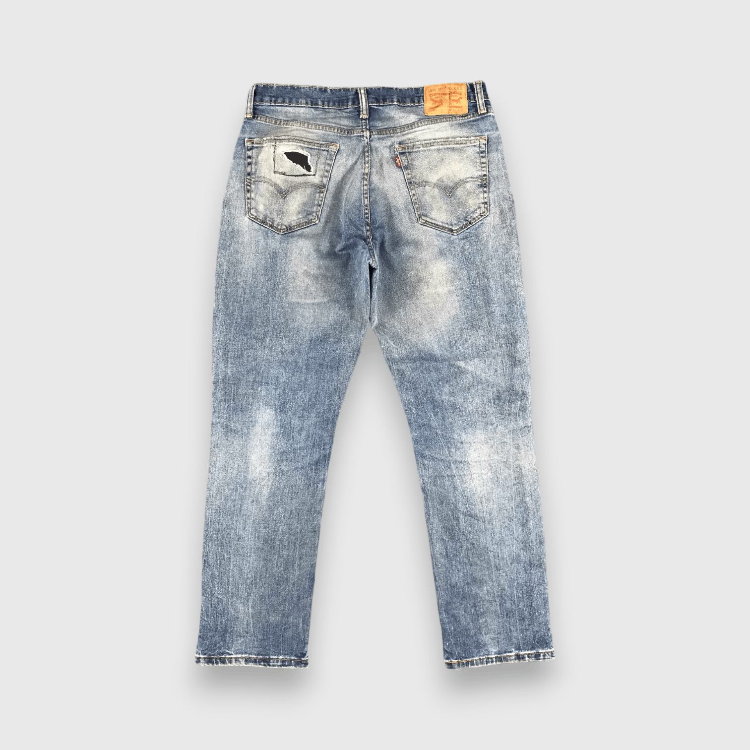 Levi's Vintage Blue Wash Levis 541 Jeans-J1682 Size US 35 - 2 Thumbnail