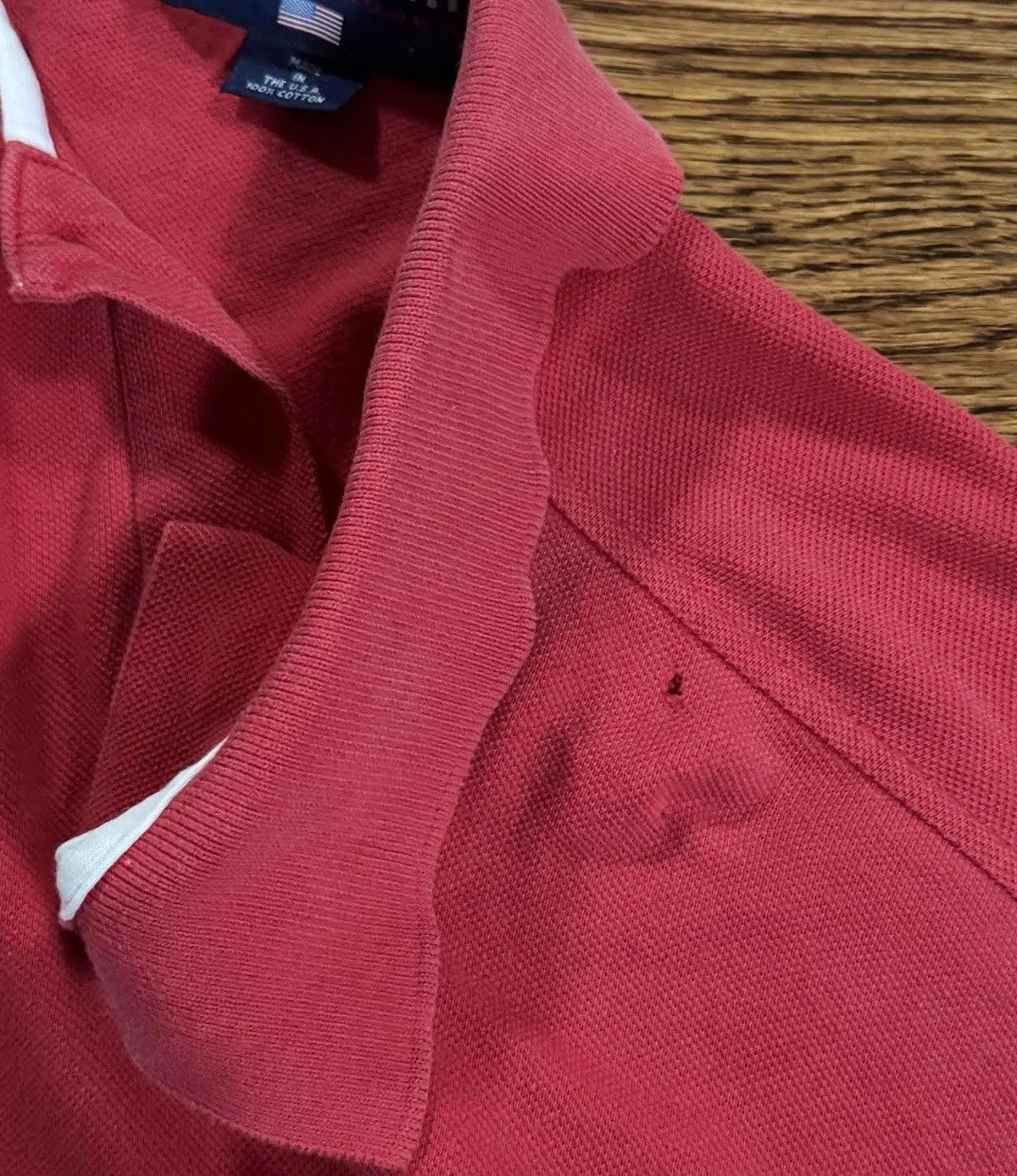 Polo Ralph Lauren Vintage Polo Sport Ralph Lauren Spell Out Red / Black Rugby Size US L / EU 52-54 / 3 - 3 Thumbnail