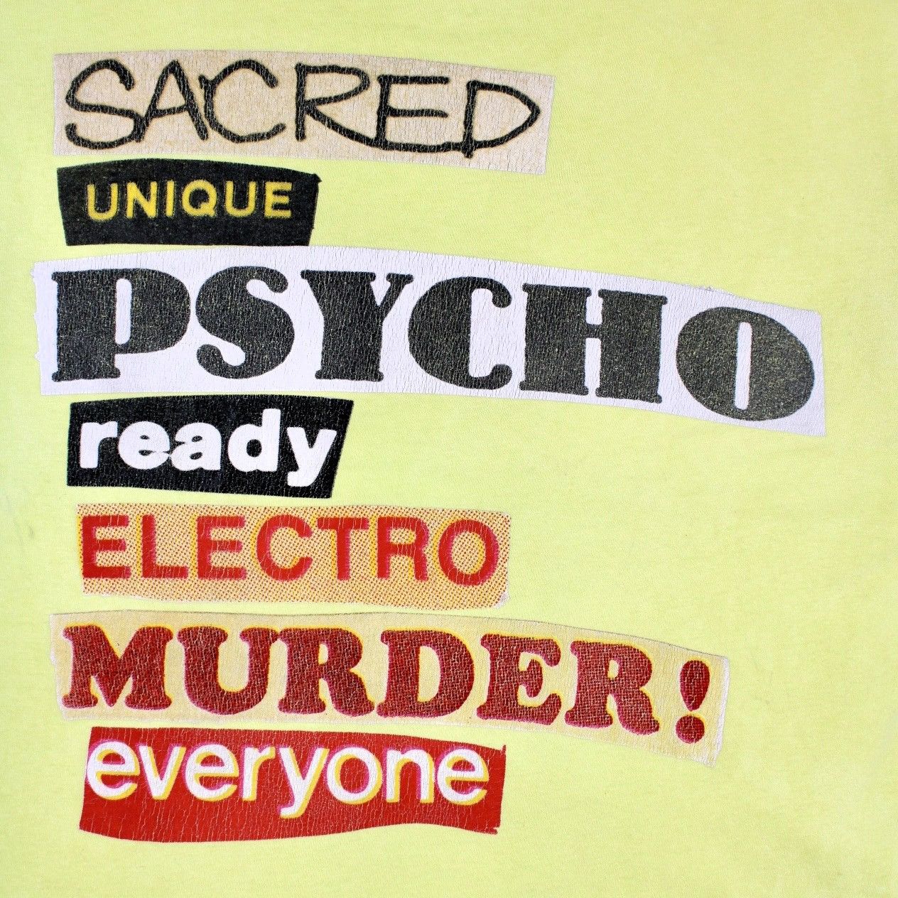 Size Large - Supreme Sacred Unique L/S Tee Neon Green : SS20