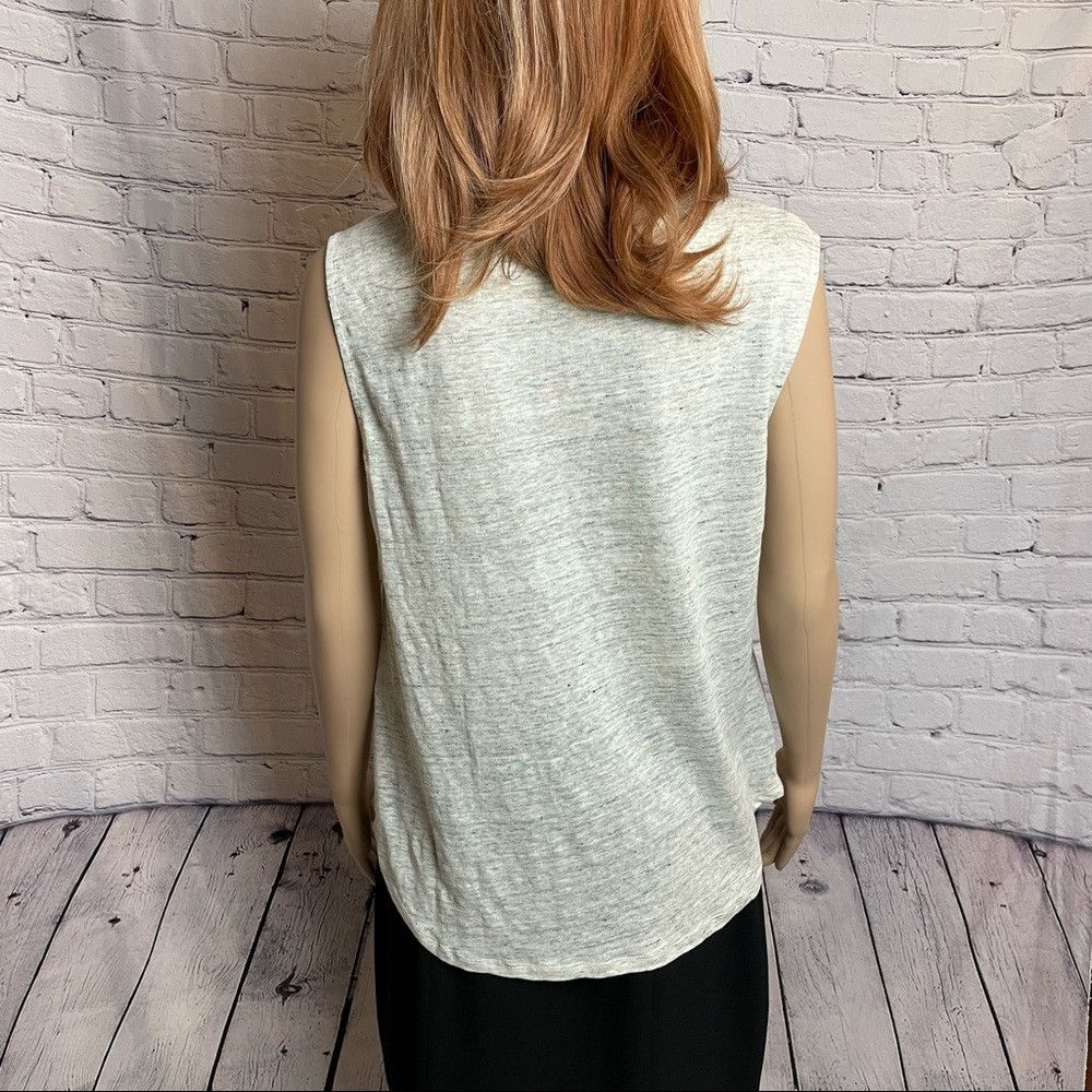 Holt Renfrew New Holt Renfrew Silk Linen Sleeveless Top Size 4 US S Size S / US 4 / IT 40 - 4 Thumbnail