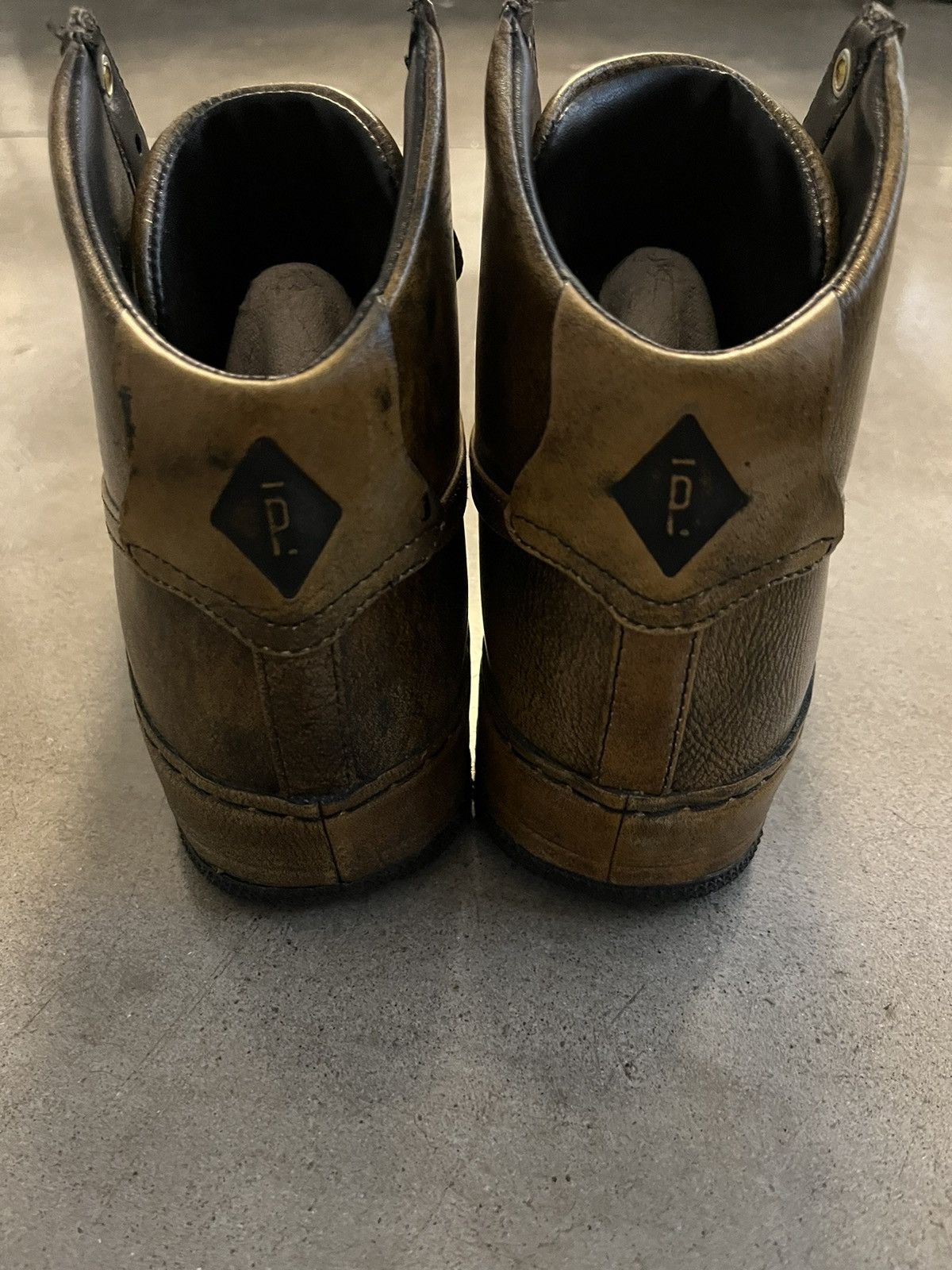 Nike × Pigalle Nike Pigalle Air Force 1 High Black Gold Size US 10 / EU 43 - 5 Thumbnail