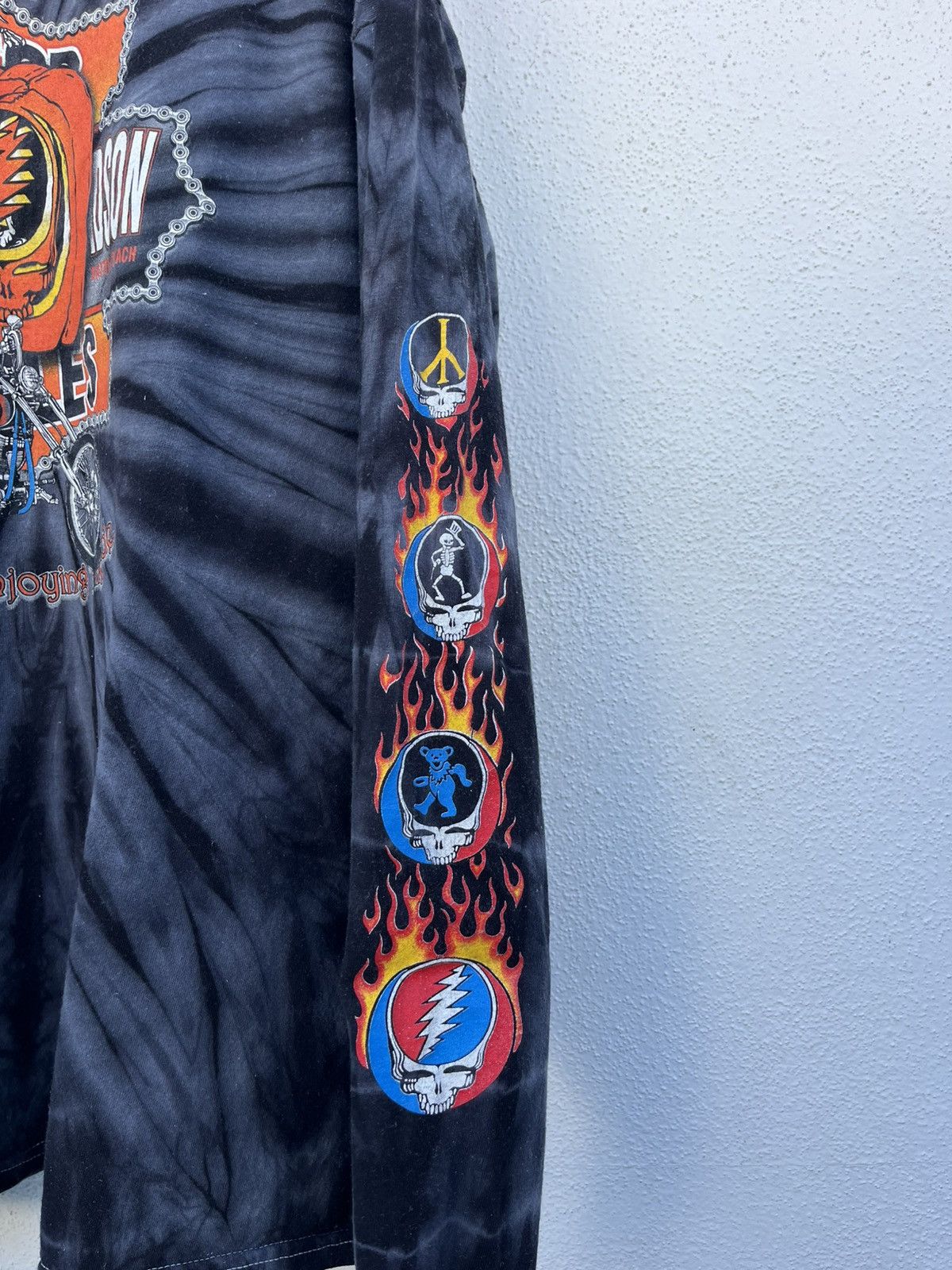 Grateful Dead Men's Rare 2013 Biketoberfest Grateful Dead x Longsleeve Size US L / EU 52-54 / 3 - 4 Thumbnail