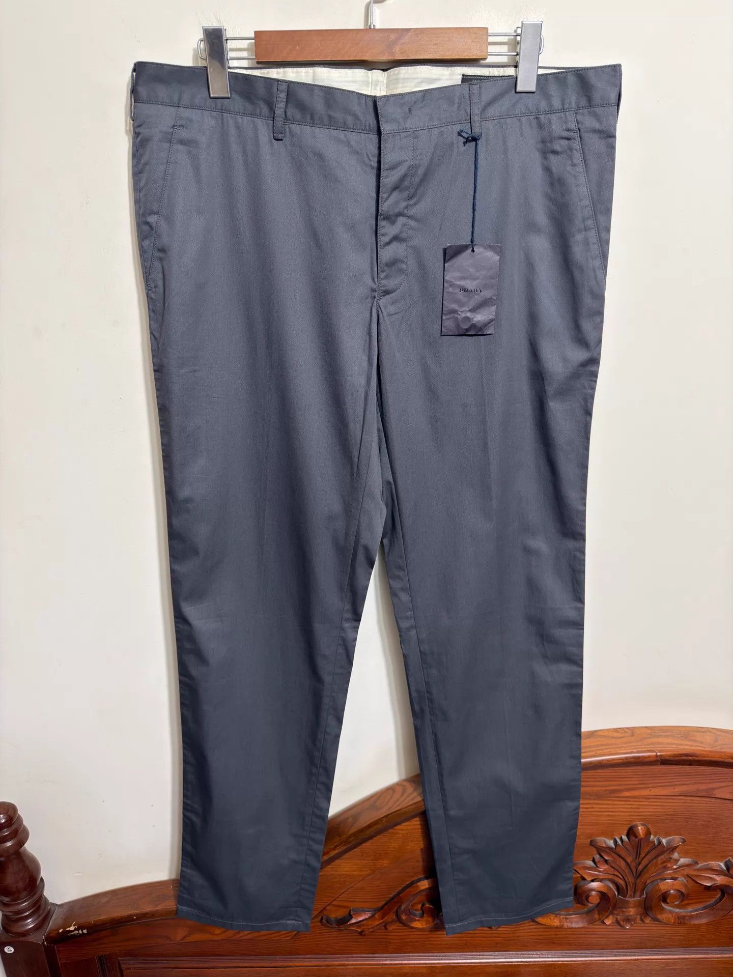 Prada Prada 54 Straight Dress Pants New With Tags Size US 38 / EU 54 - 1 Thumbnail