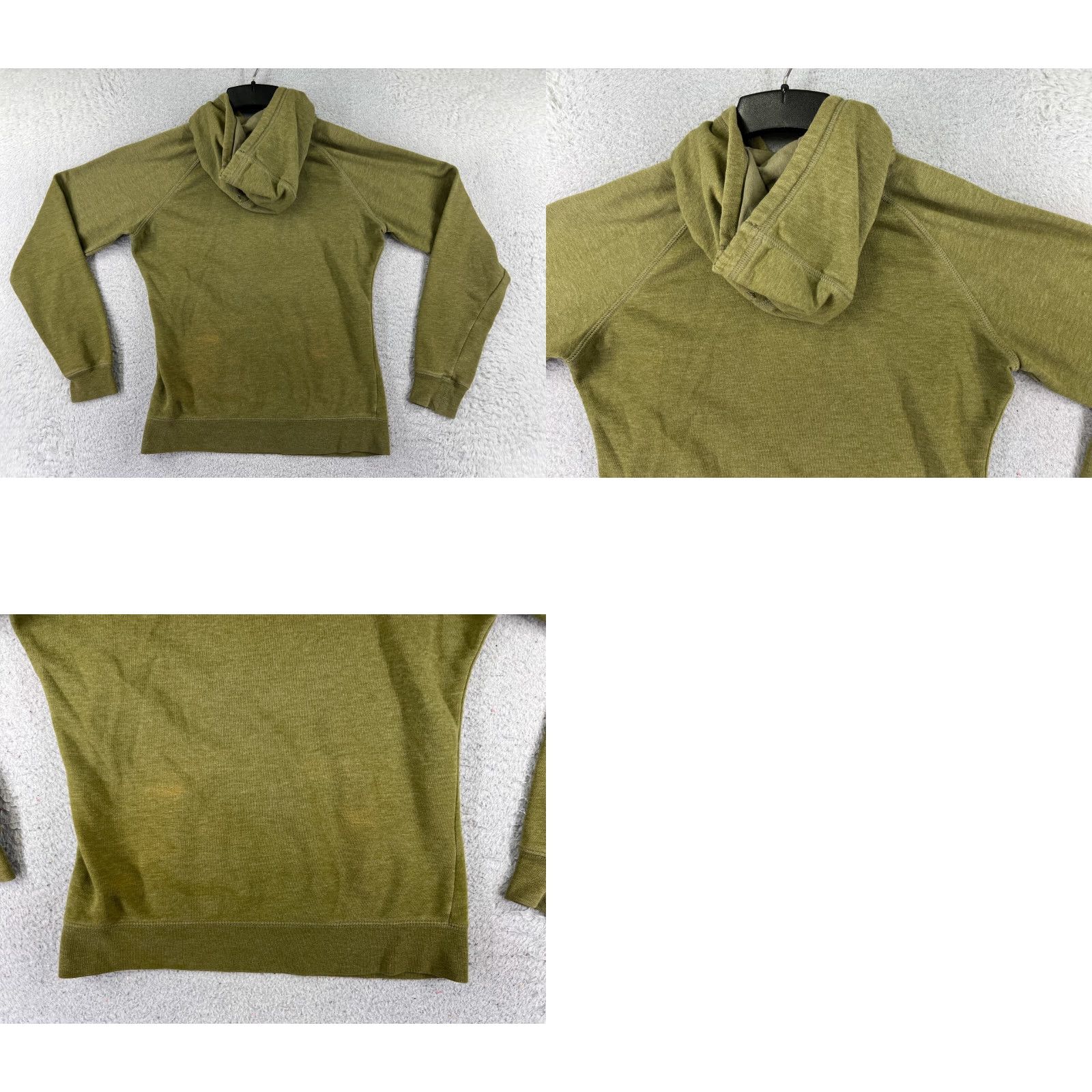 The North Face The North Face Hoodie Women M Green Gold Pullover Hoodie Cotton Read Floral Logo Pockets Vintage: No Size M / US 6-8 / IT 42-44 - 9 Thumbnail