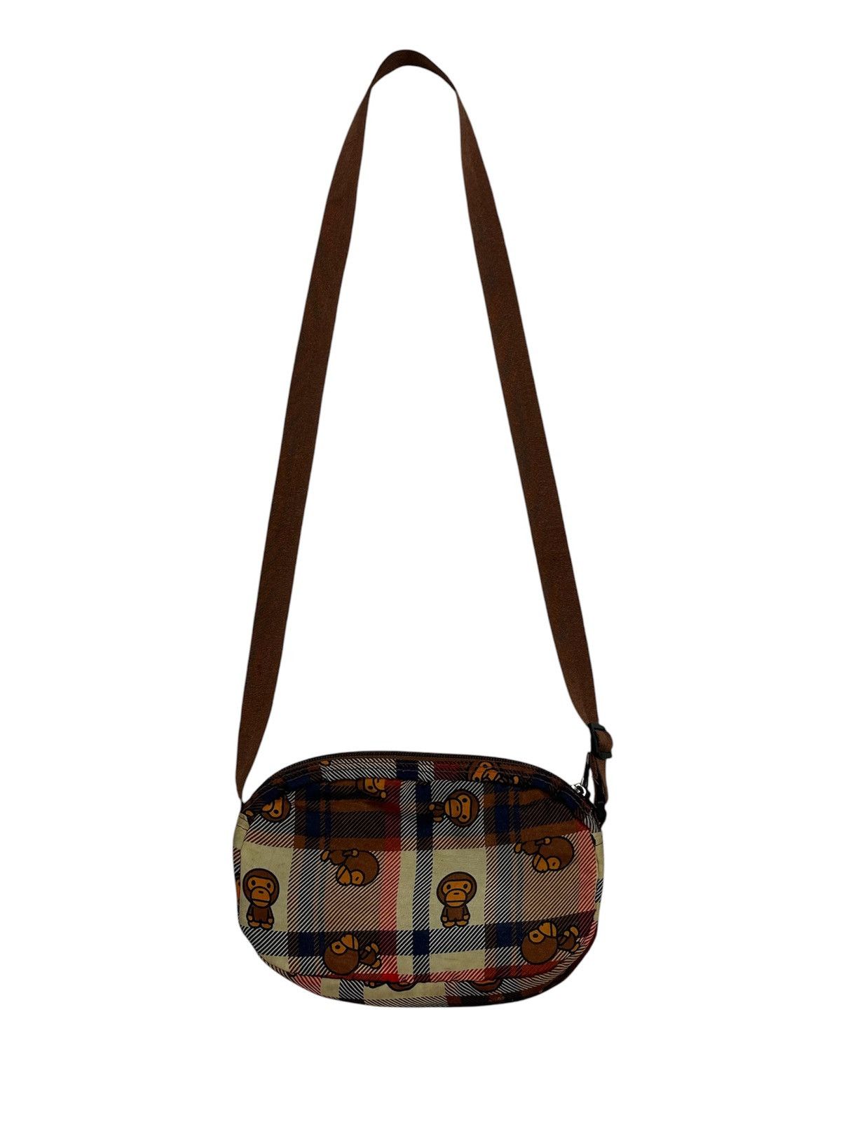 Bape - Baby Milo - Sling Bag in Brown, Men's