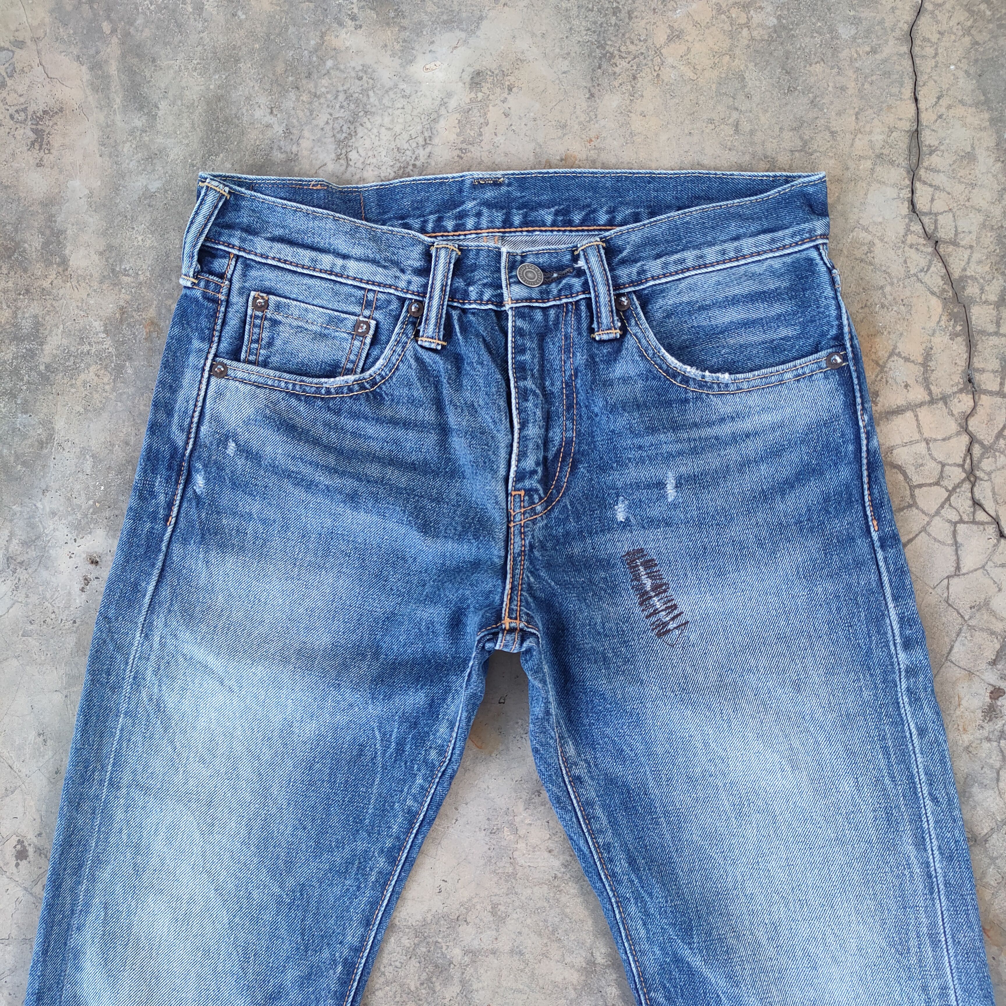 Levi's W30 VINTAGE LEVI'S 511 DISTRESSED JEANS DENIM PANTS Size US 30 / EU 46 - 4 Thumbnail