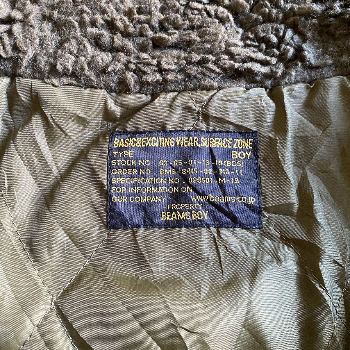 GOA N3B Beams Military Fur Bomber ~ Goa Style Size US M / EU 48-50 / 2 - 6 Thumbnail