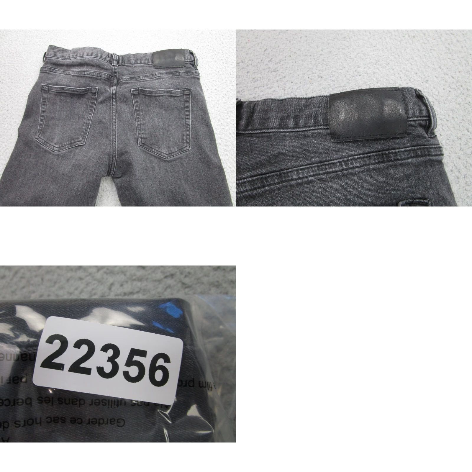 H&M H&M Jeans Mens 30x31 Charcoal Gray Skinny Fit Stretch Denim Casual Pants Size US 30 / EU 46 - 10 Thumbnail